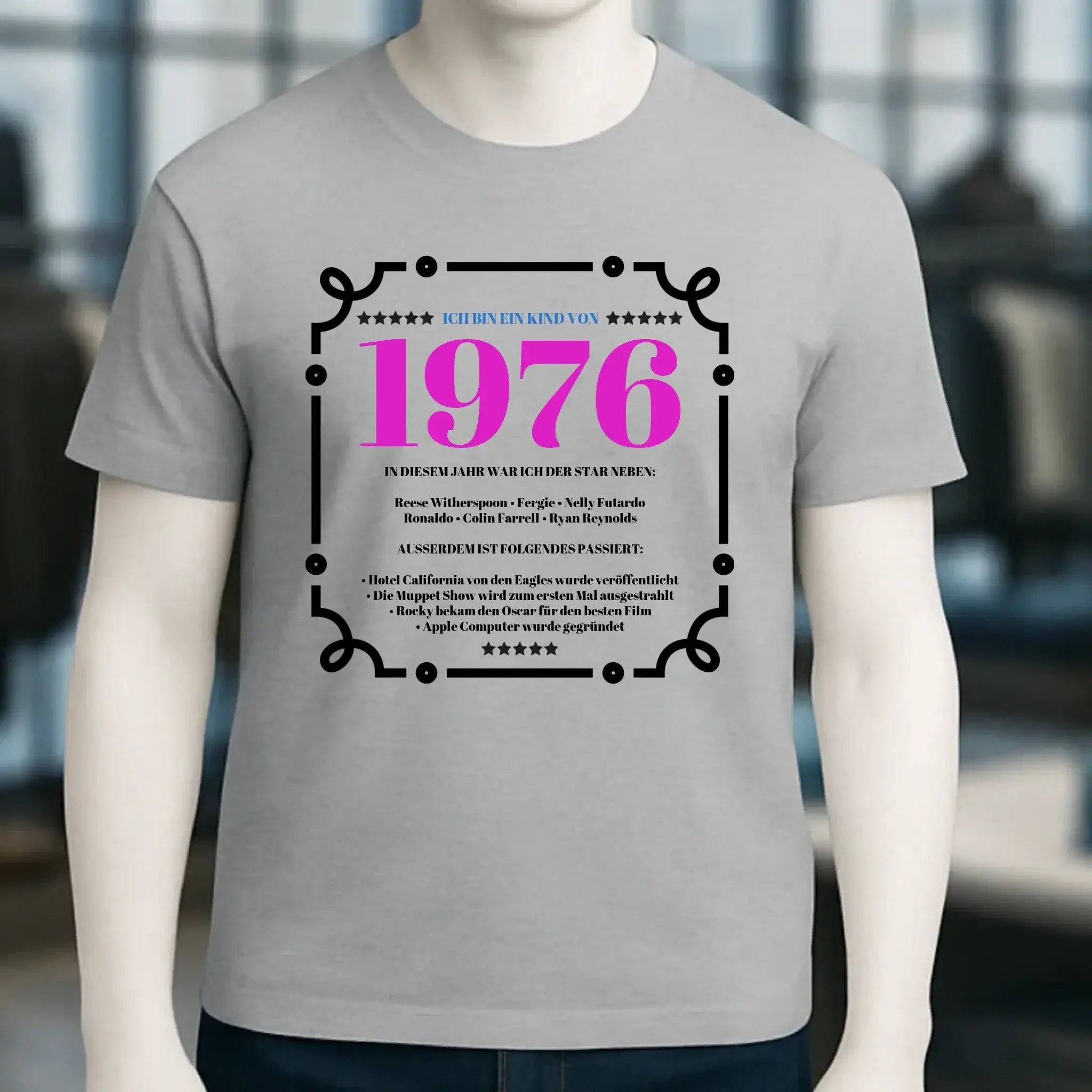 JAHRESZAHL-DESIGNER personalisierbar - Unisex Premium T-Shirt XS-5XL aus Bio-Baumwolle für Damen & Herren