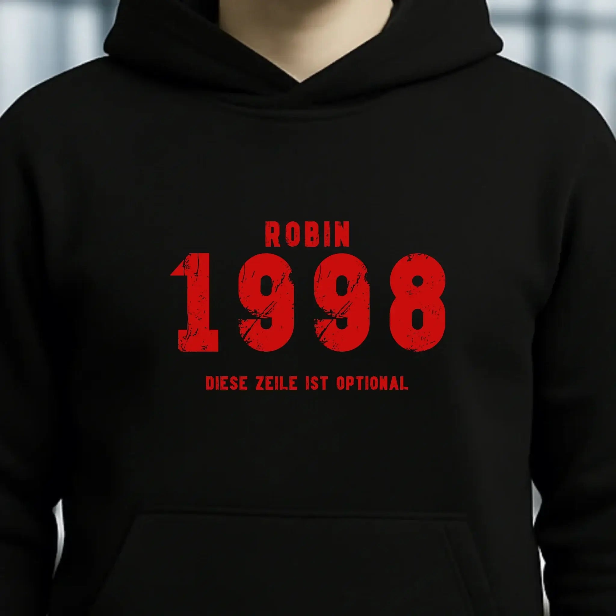 JAHRGANG mit NAME + WUNSCHTEXT • Unisex Premium Hoodie XS-5XL aus Bio-Baumwolle für Damen & Herren • Exklusivdesign • personalisiert