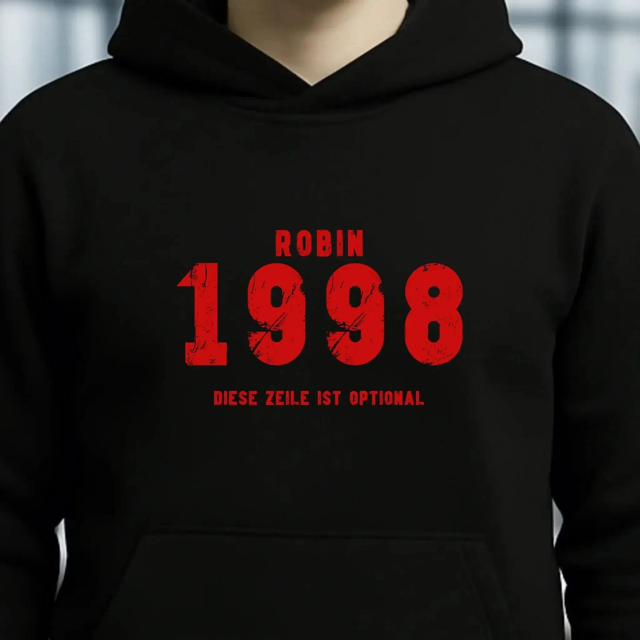 JAHRGANG mit NAME + WUNSCHTEXT • Unisex Premium Hoodie XS-5XL aus Bio-Baumwolle für Damen & Herren • Exklusivdesign • personalisiert