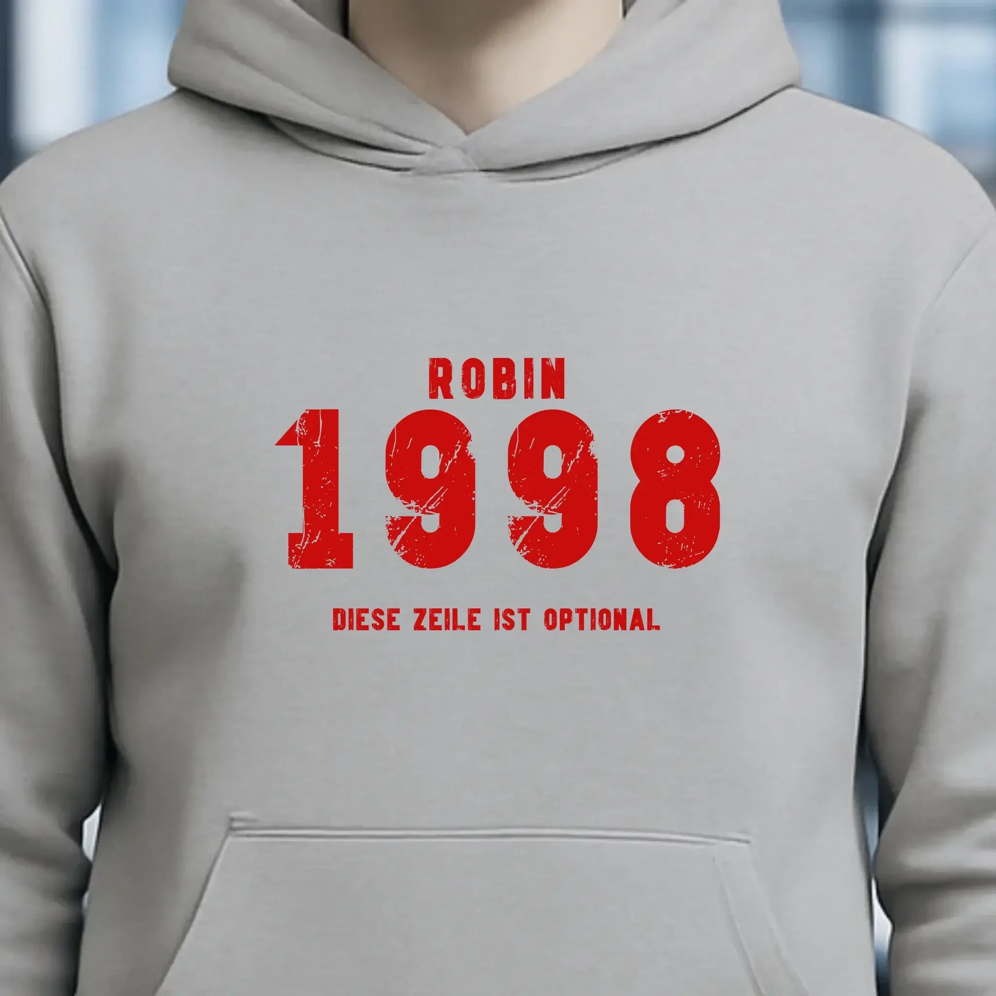 JAHRGANG mit NAME + WUNSCHTEXT • Unisex Premium Hoodie XS-5XL aus Bio-Baumwolle für Damen & Herren • Exklusivdesign • personalisiert