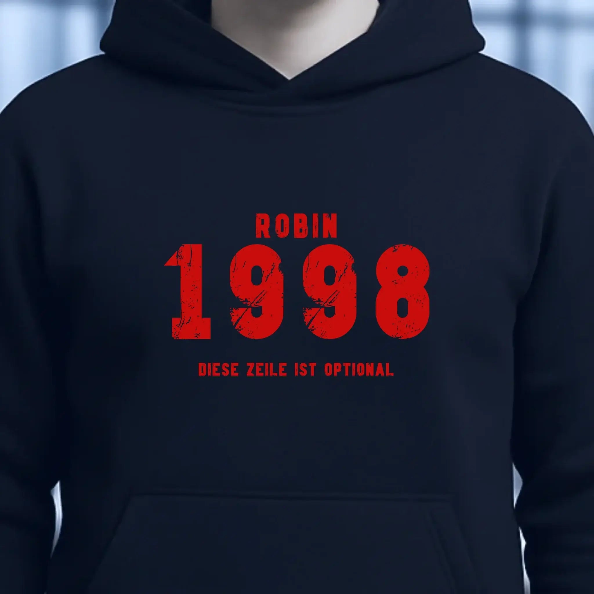 JAHRGANG mit NAME + WUNSCHTEXT • Unisex Premium Hoodie XS-5XL aus Bio-Baumwolle für Damen & Herren • Exklusivdesign • personalisiert