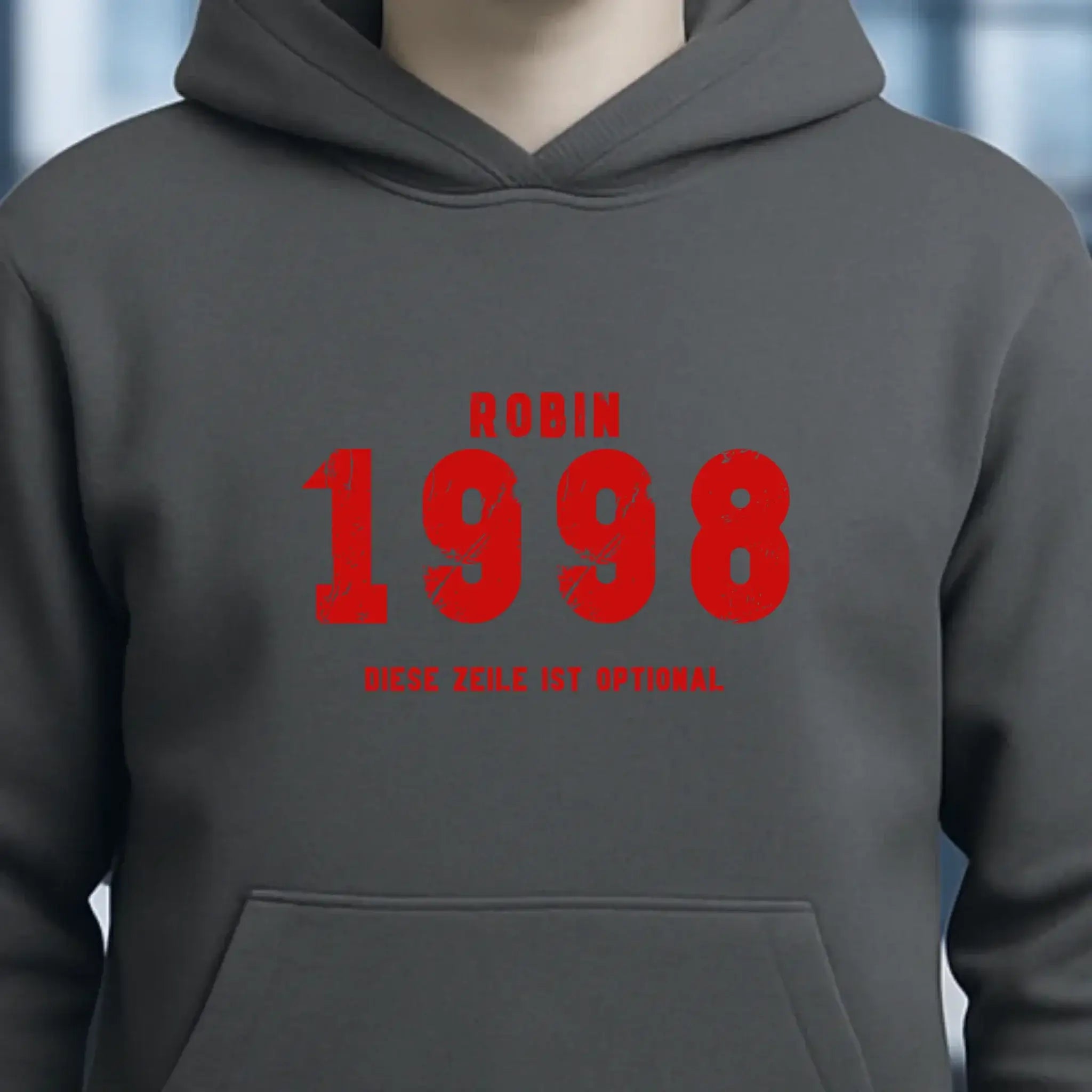 JAHRGANG mit NAME + WUNSCHTEXT • Unisex Premium Hoodie XS-5XL aus Bio-Baumwolle für Damen & Herren • Exklusivdesign • personalisiert