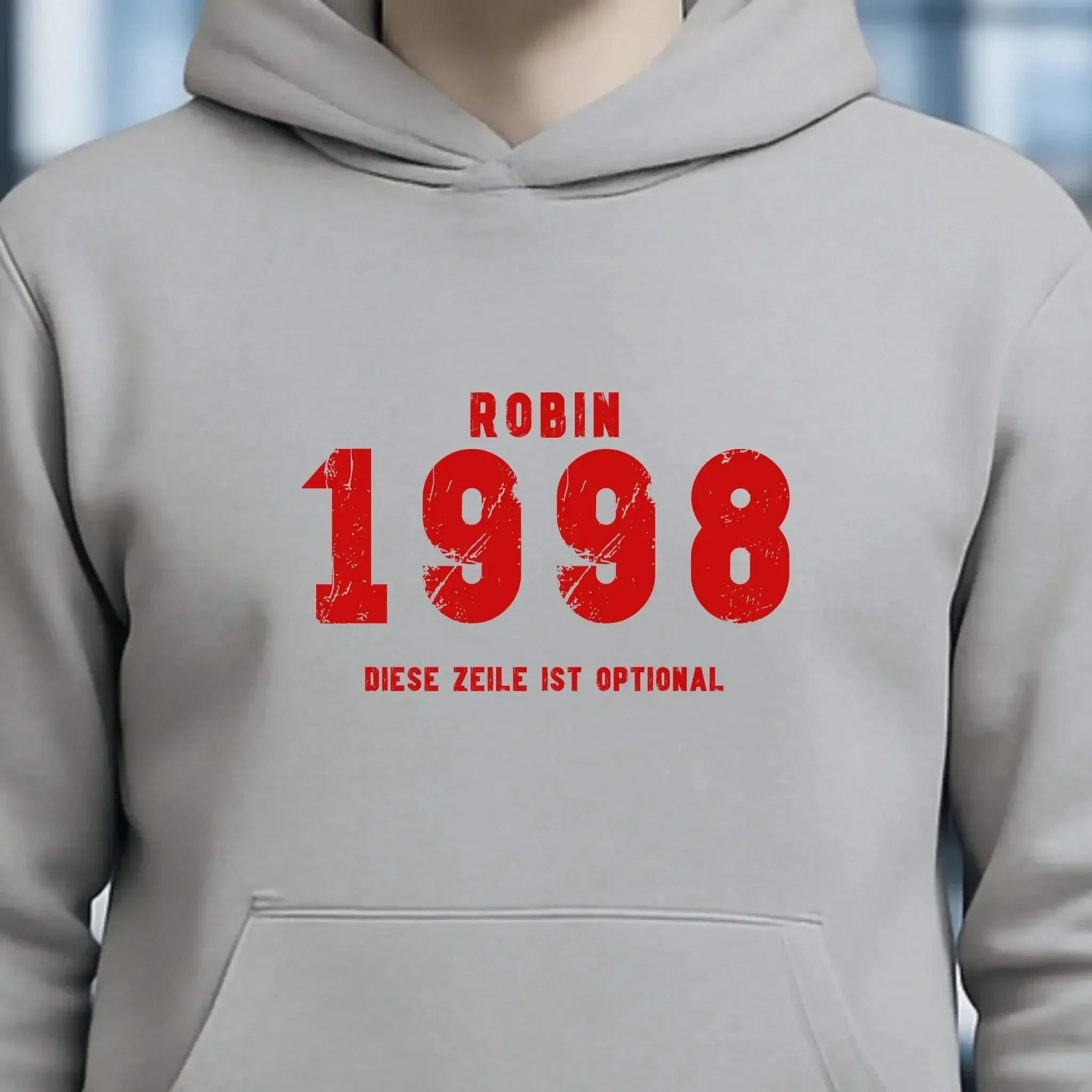 JAHRGANG mit NAME + WUNSCHTEXT • Unisex Premium Hoodie XS-5XL aus Bio-Baumwolle für Damen & Herren • Exklusivdesign • personalisiert