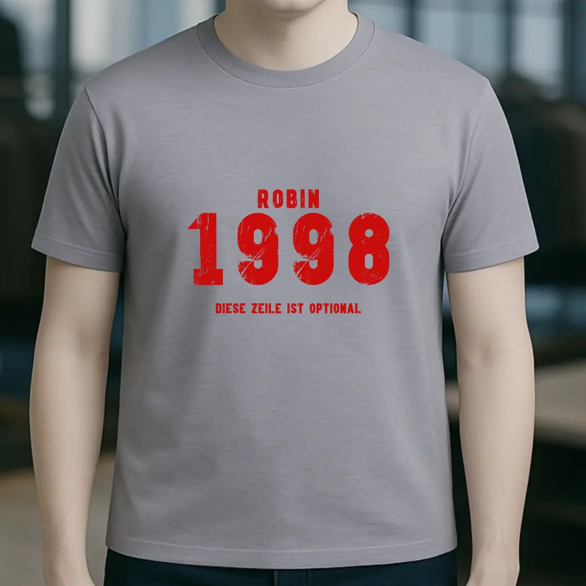 JAHRGANG mit NAME + WUNSCHTEXT • Unisex Premium T-Shirt XS-5XL aus Bio-Baumwolle für Damen & Herren • Exklusivdesign • personalisiert