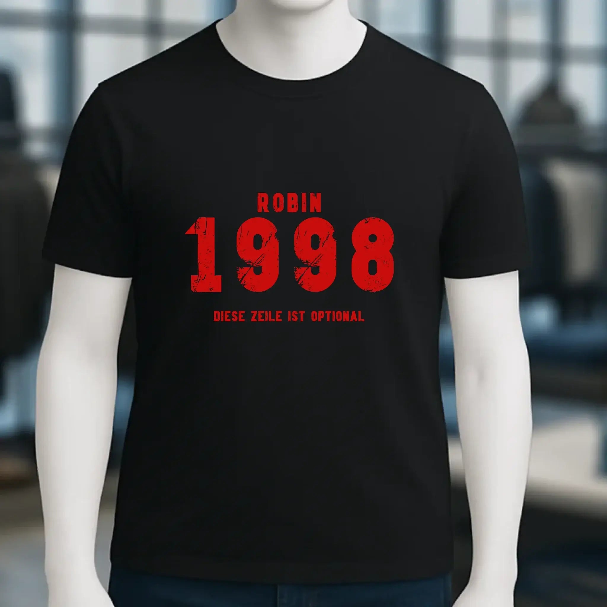 JAHRGANG mit NAME + WUNSCHTEXT • Unisex Premium T-Shirt XS-5XL aus Bio-Baumwolle für Damen & Herren • Exklusivdesign • personalisiert