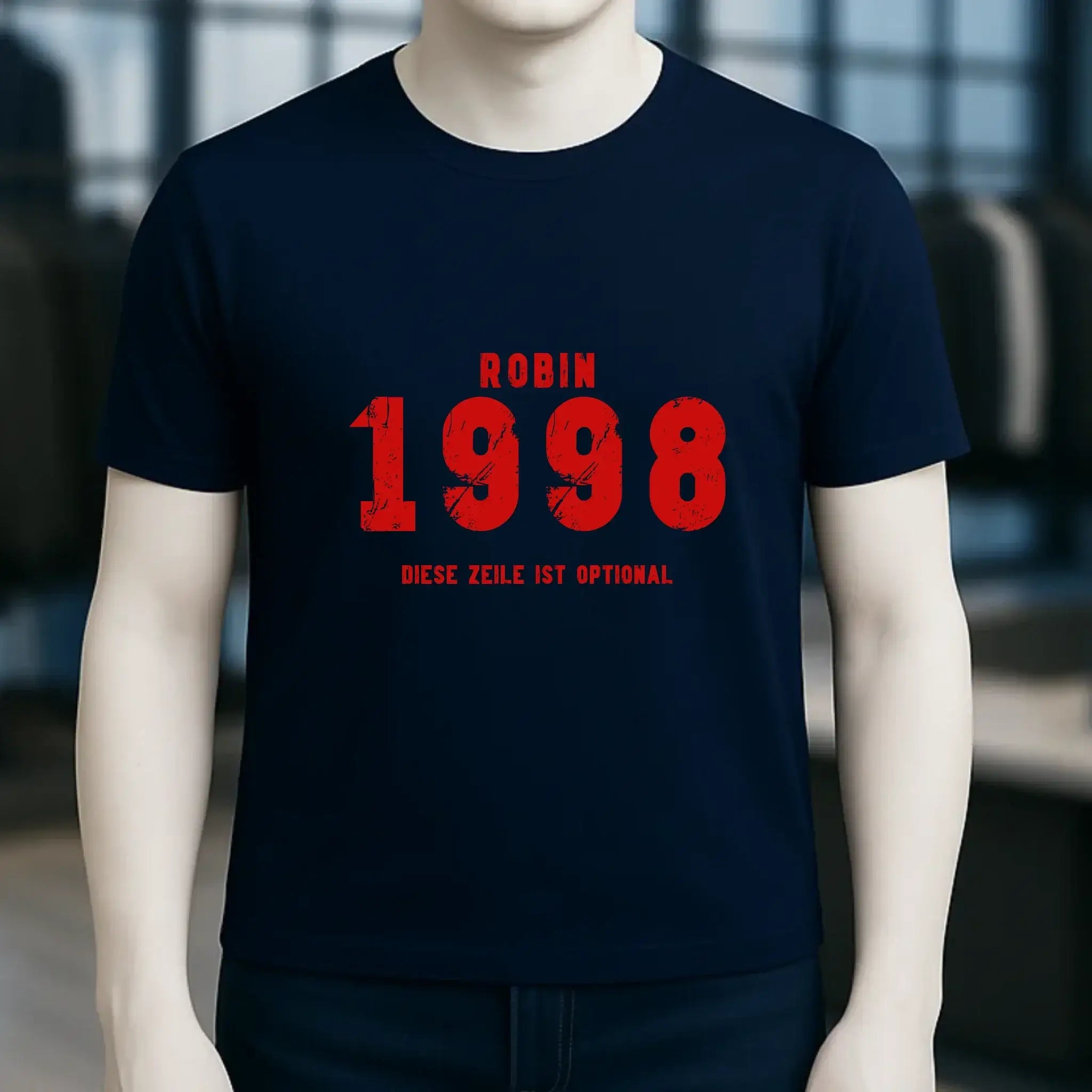 JAHRGANG mit NAME + WUNSCHTEXT • Unisex Premium T-Shirt XS-5XL aus Bio-Baumwolle für Damen & Herren • Exklusivdesign • personalisiert