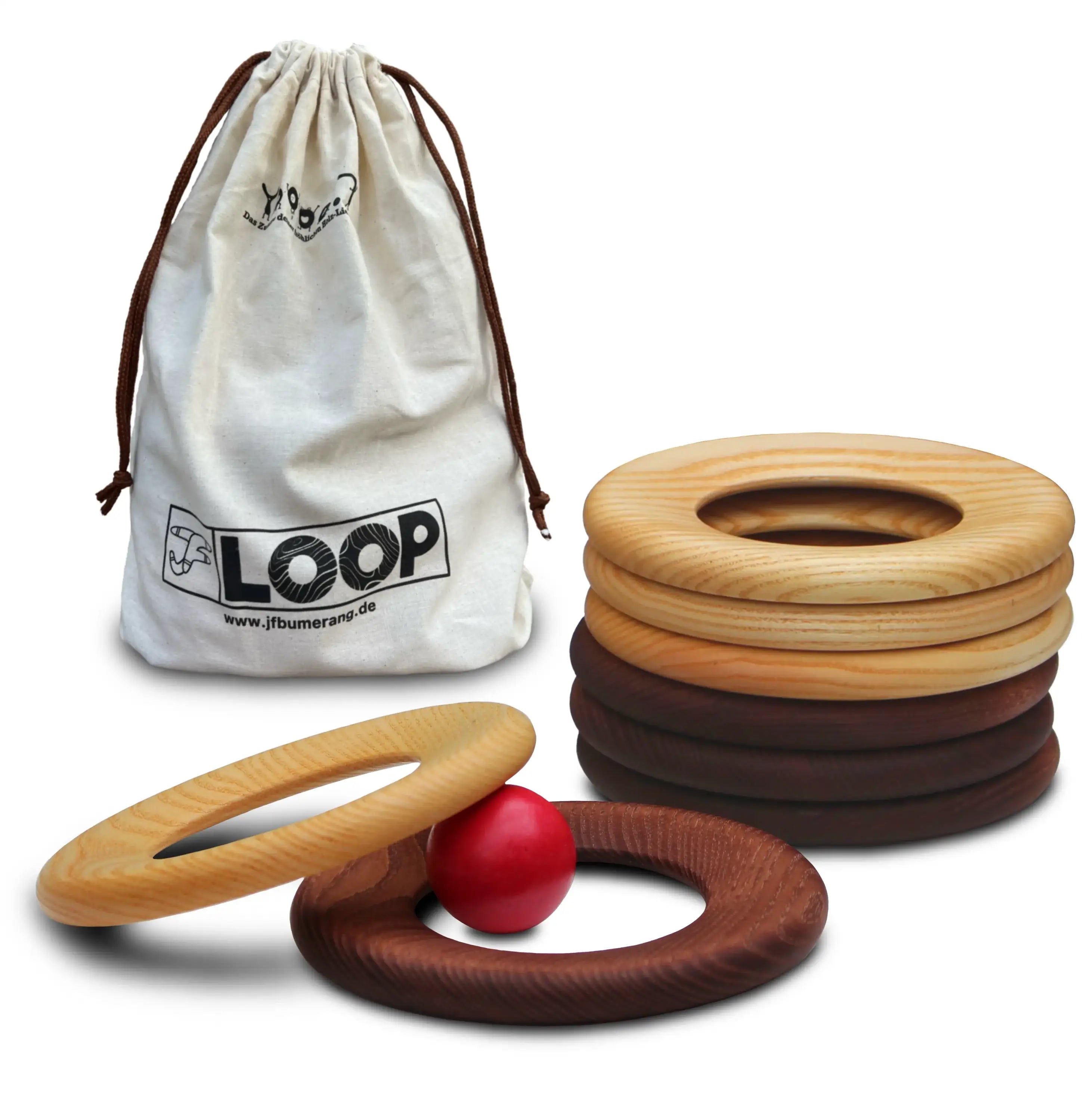 JF LOOP - Spannendes Wurfspiel - 8 Ringe - Loop