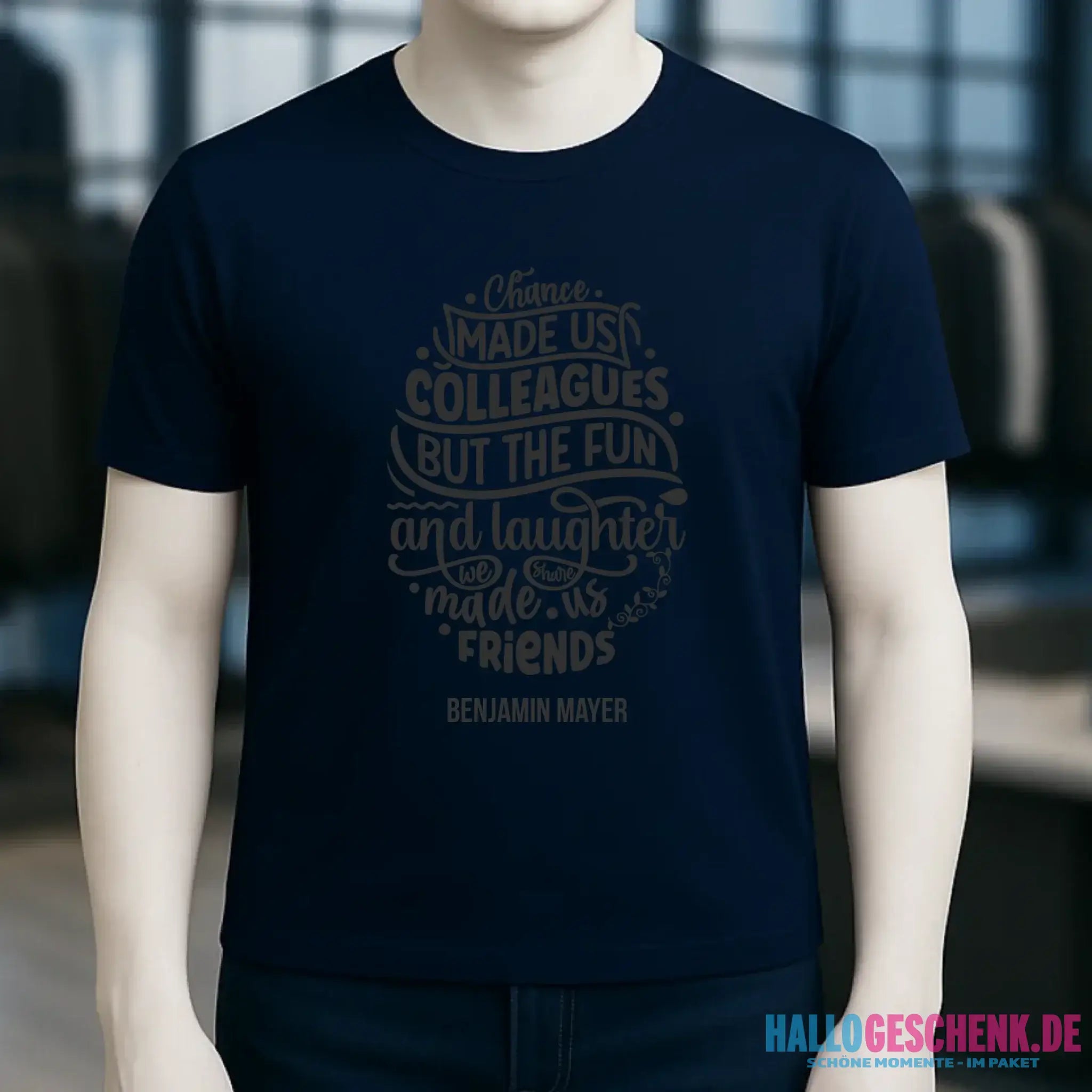 Jobzitat Motivauswahl & Wunschname - Unisex Premium T-Shirt XS-5XL aus Bio-Baumwolle für Damen & Herren