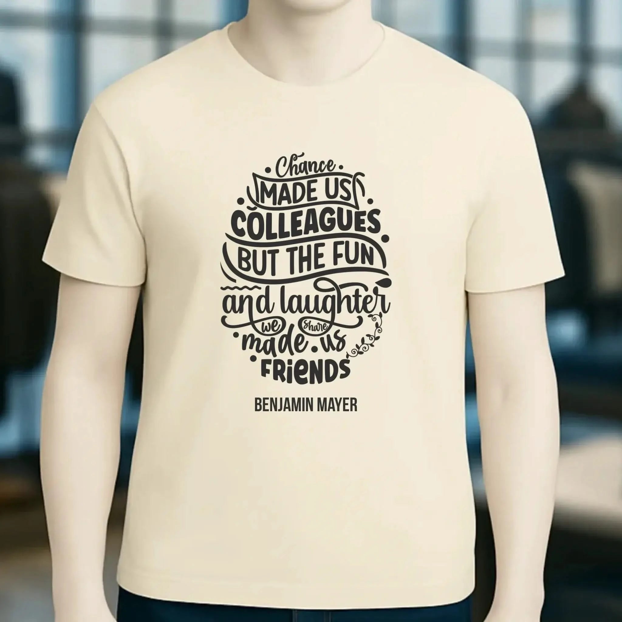 Jobzitat Motivauswahl & Wunschname - Unisex Premium T-Shirt XS-5XL aus Bio-Baumwolle für Damen & Herren