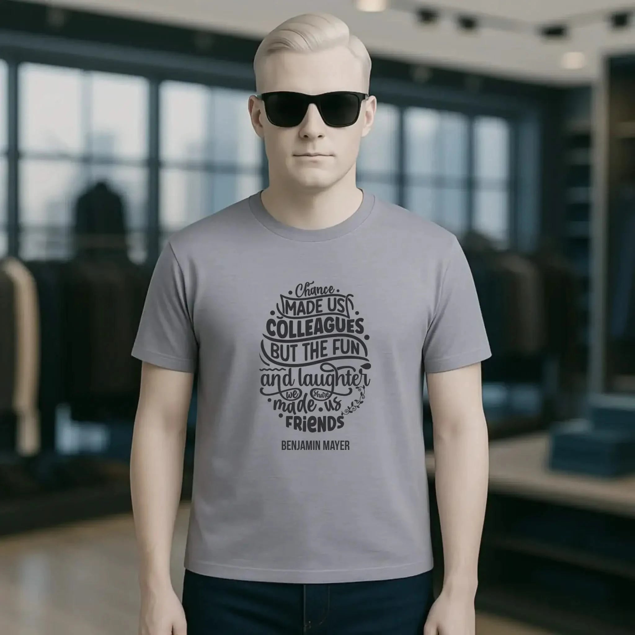 Jobzitat Motivauswahl & Wunschname - Unisex Premium T-Shirt XS-5XL aus Bio-Baumwolle für Damen & Herren
