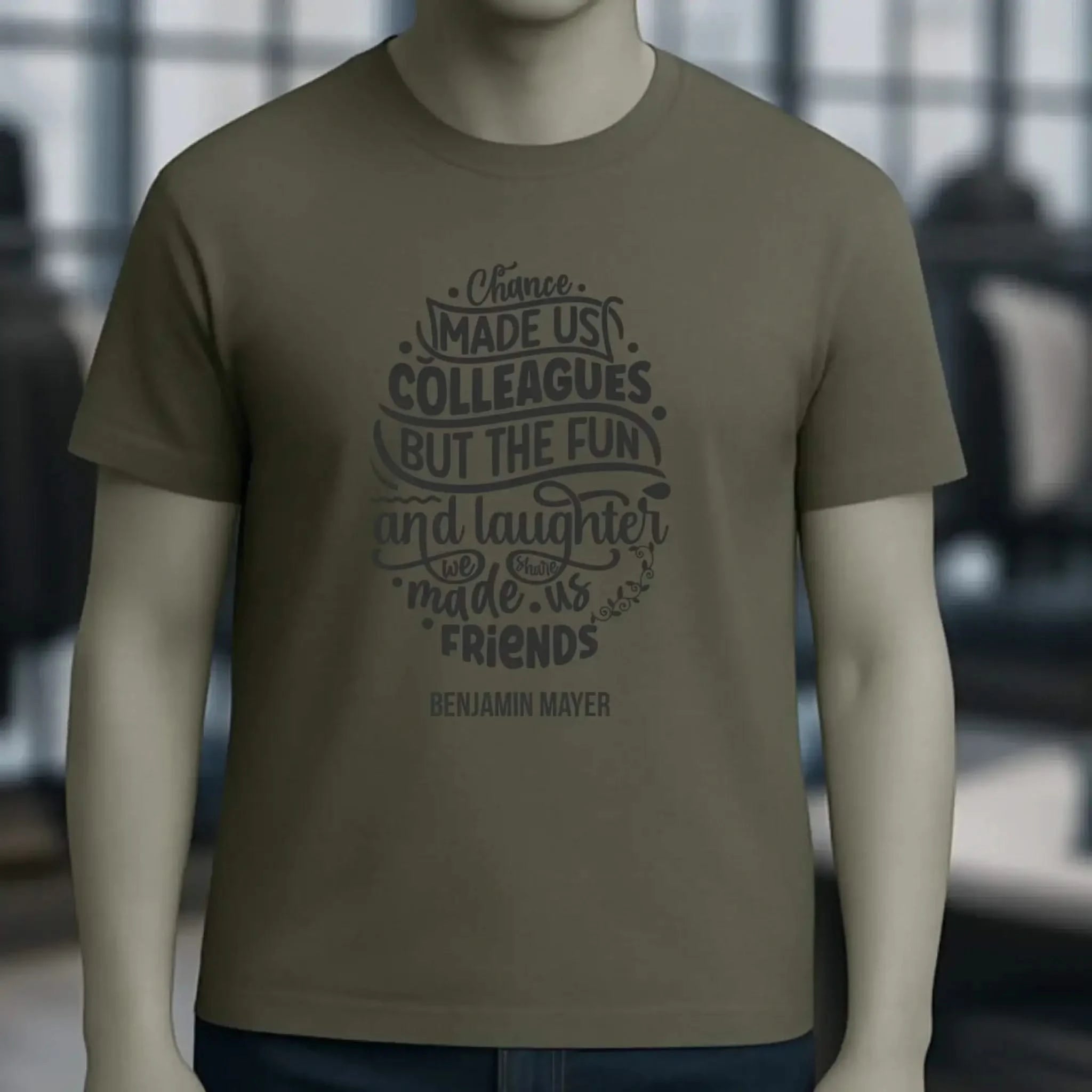 Jobzitat Motivauswahl & Wunschname - Unisex Premium T-Shirt XS-5XL aus Bio-Baumwolle für Damen & Herren