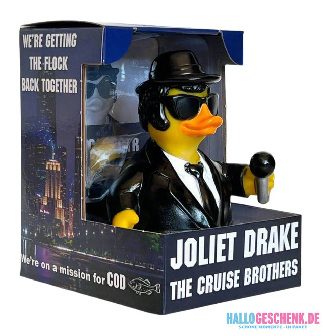Joliet Drake • Die Gummiente der Cruise Brothers • offizielles Produkt von CelebriDucks