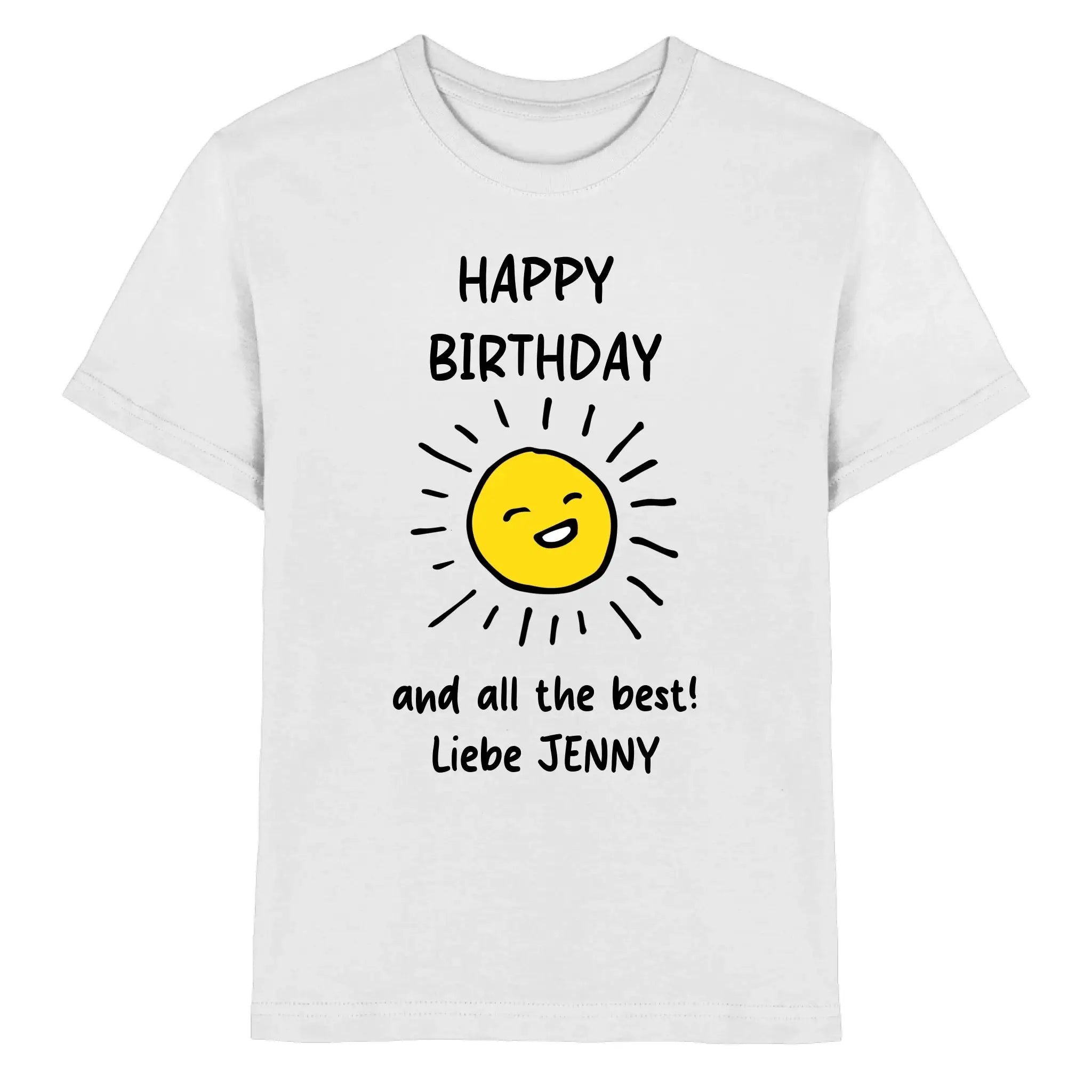 Kalender mit Wunschdatum • mehrere Artikel • ’Statement-Collection’ • Wunschtext • Mein Motiv - Premium Kinder T-Shirt