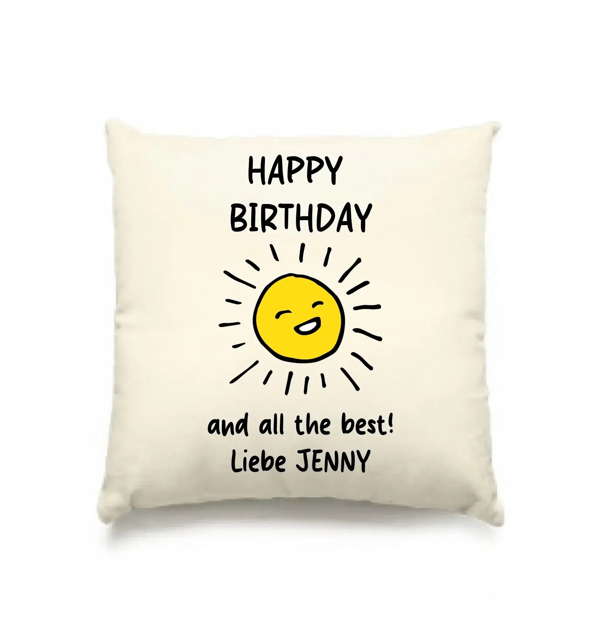 Kalender mit Wunschdatum • mehrere Artikel • ’Statement-Collection’ • Wunschtext • Mein Motiv - Kissen / Natur