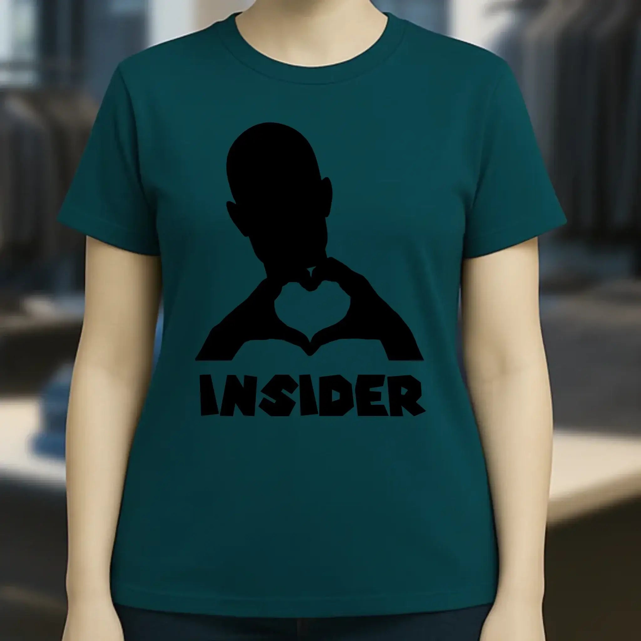 Keine Frage, ich liebe Dich auch! • Insider • personalisierter Text • Ladies Premium T-Shirt XS-2XL aus Bio-Baumwolle für Damen • Exklusivdesign • personalisiert • Motivauswahl • personalisierbar