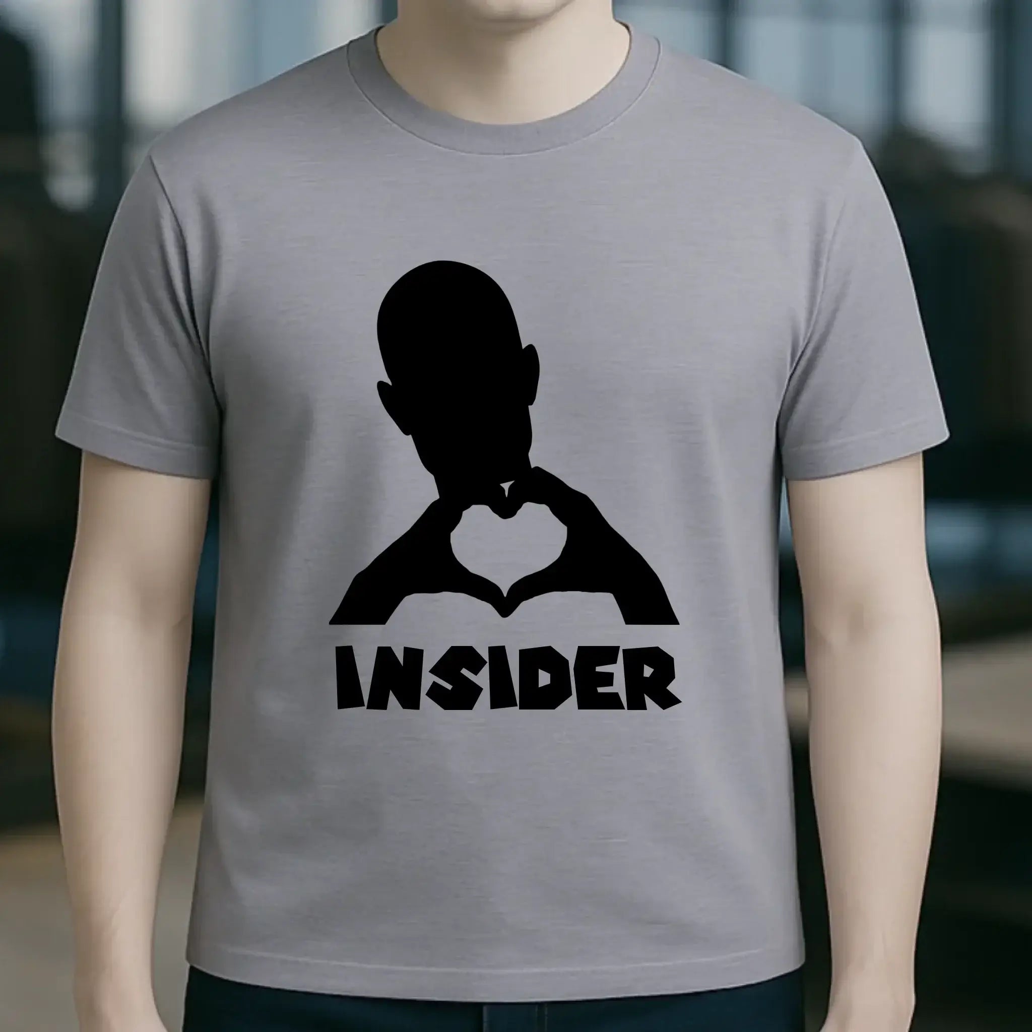 Keine Frage, ich liebe Dich auch! • Insider • personalisierter Text • Unisex Premium T-Shirt XS-5XL aus Bio-Baumwolle für Damen & Herren • Exklusivdesign • personalisiert