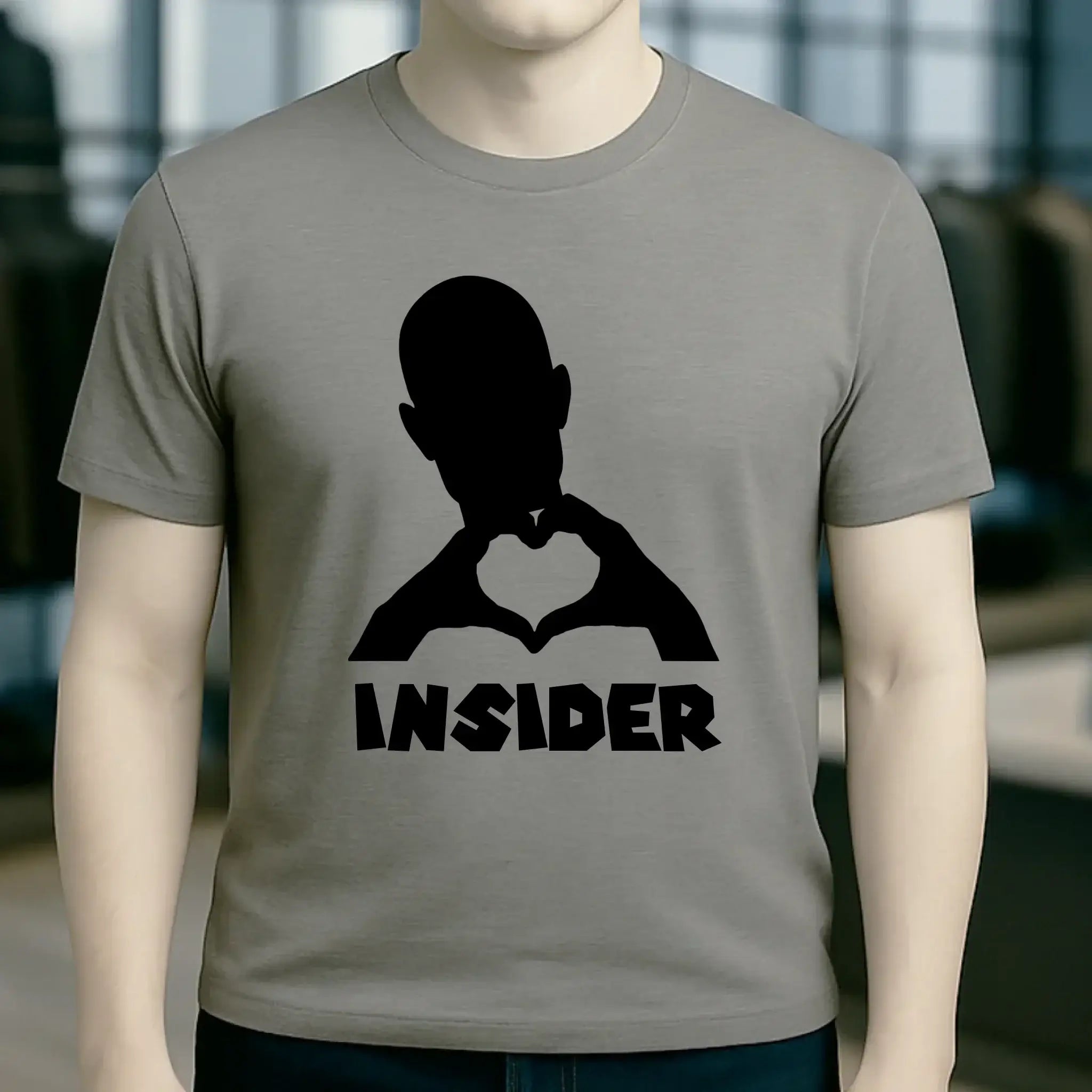 Keine Frage, ich liebe Dich auch! • Insider • personalisierter Text • Unisex Premium T-Shirt XS-5XL aus Bio-Baumwolle für Damen & Herren • Exklusivdesign • personalisiert