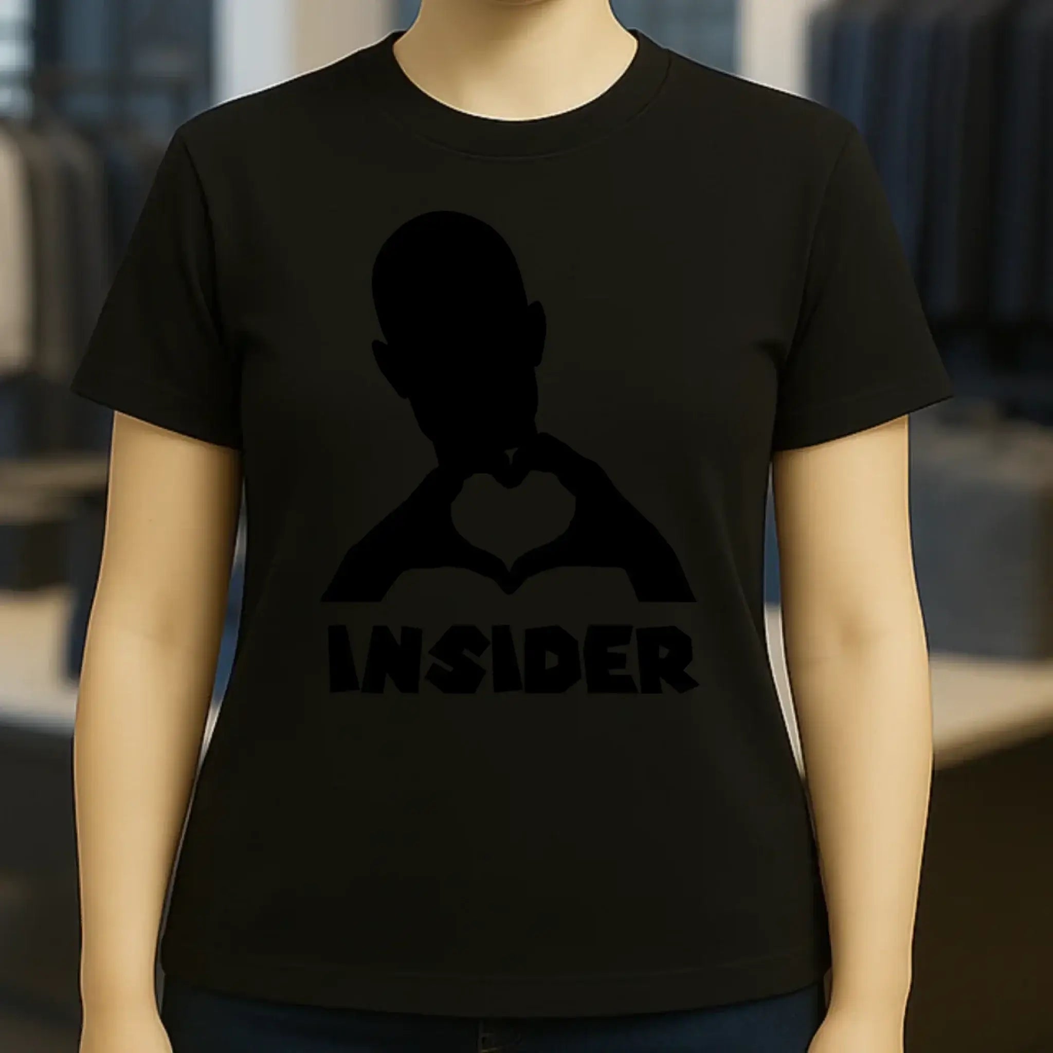 Keine Frage, ich liebe Dich auch! • Insider • personalisierter Text • Ladies Premium T-Shirt XS-2XL aus Bio-Baumwolle für Damen • Exklusivdesign • personalisiert • Motivauswahl • personalisierbar