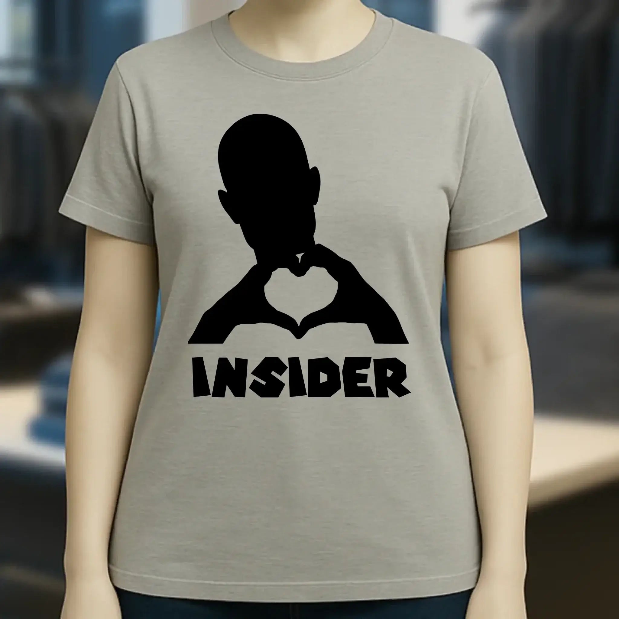 Keine Frage, ich liebe Dich auch! • Insider • personalisierter Text • Ladies Premium T-Shirt XS-2XL aus Bio-Baumwolle für Damen • Exklusivdesign • personalisiert • Motivauswahl • personalisierbar