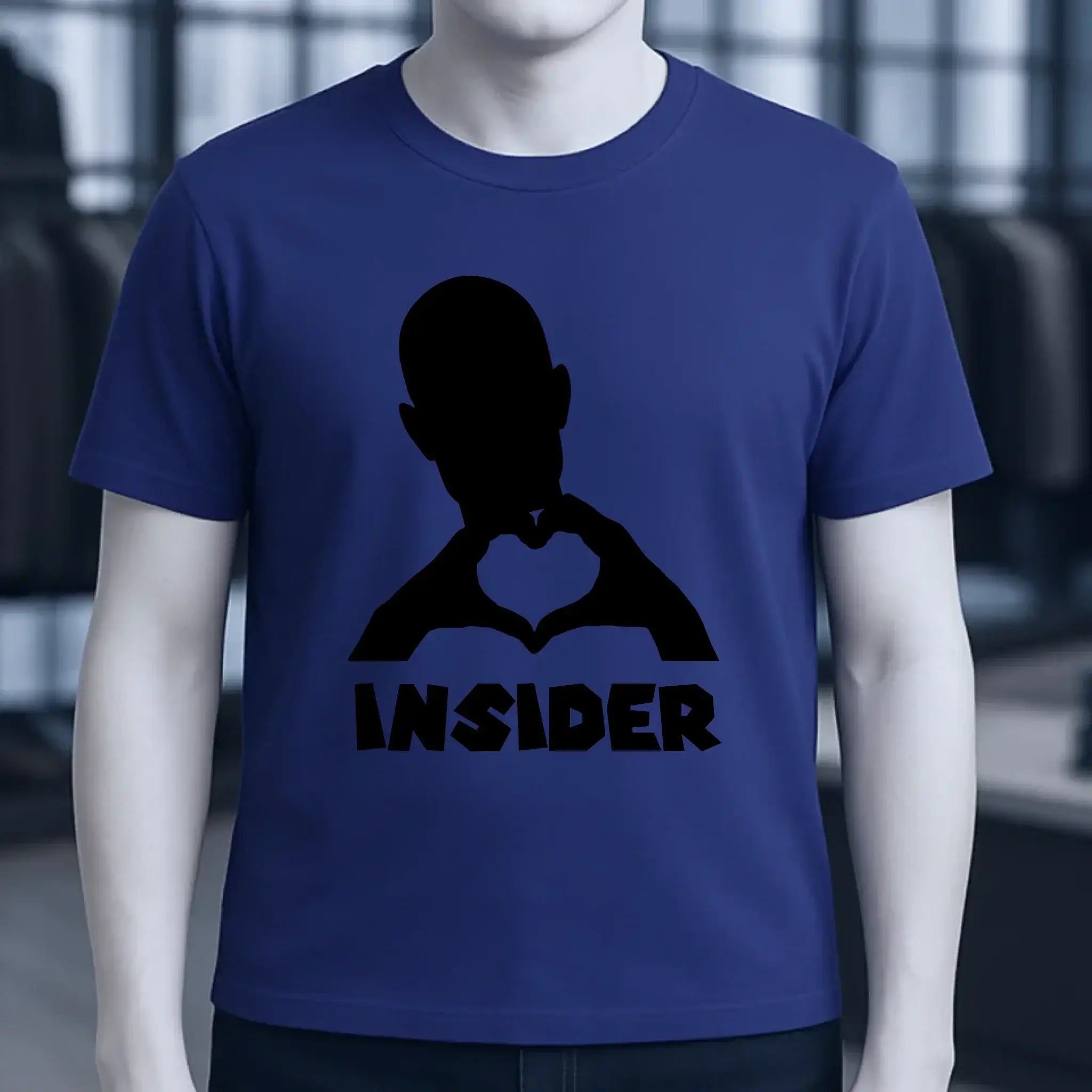 Keine Frage, ich liebe Dich auch! • Insider • personalisierter Text • Unisex Premium T-Shirt XS-5XL aus Bio-Baumwolle für Damen & Herren • Exklusivdesign • personalisiert