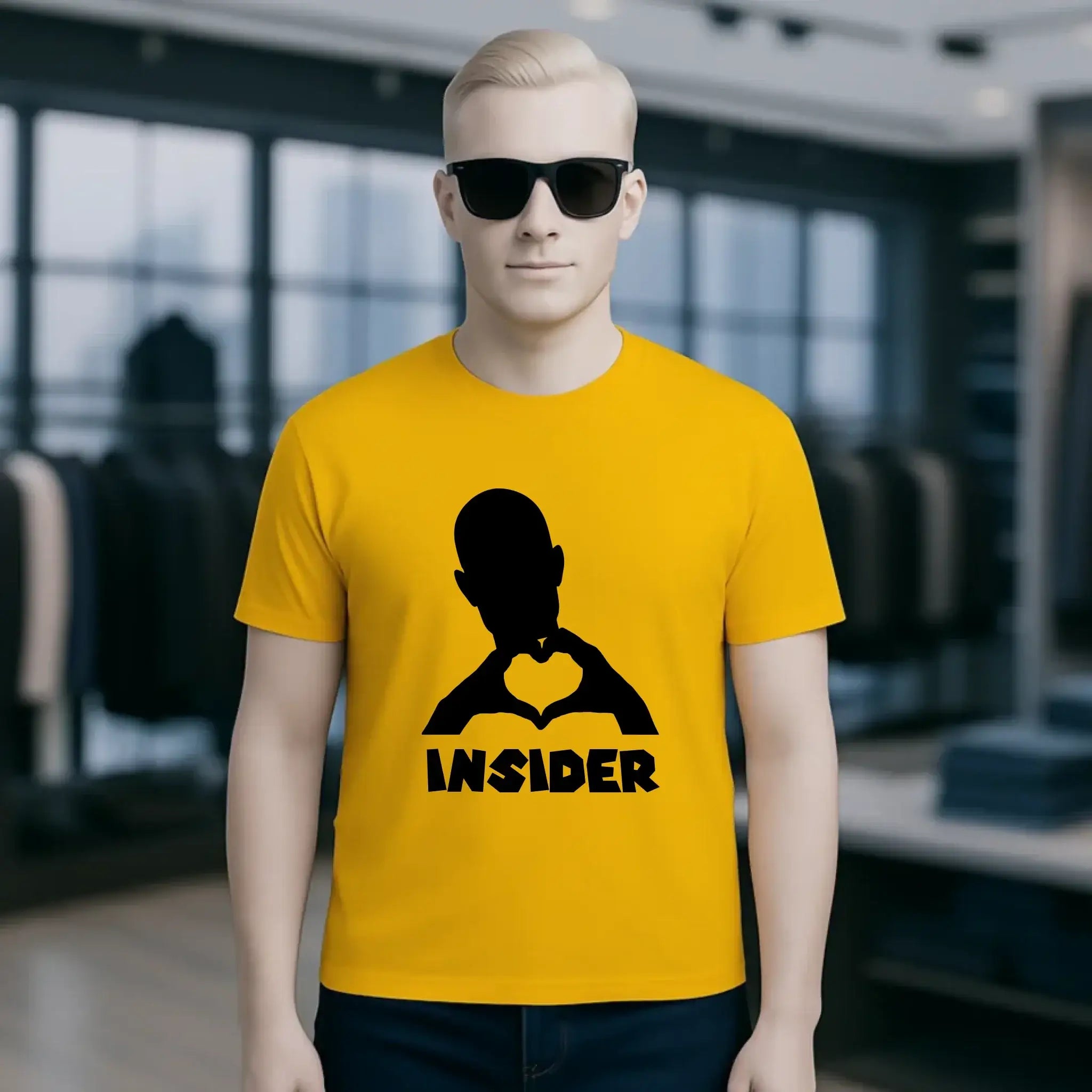 Keine Frage, ich liebe Dich auch! • Insider • personalisierter Text • Unisex Premium T-Shirt XS-5XL aus Bio-Baumwolle für Damen & Herren • Exklusivdesign • personalisiert