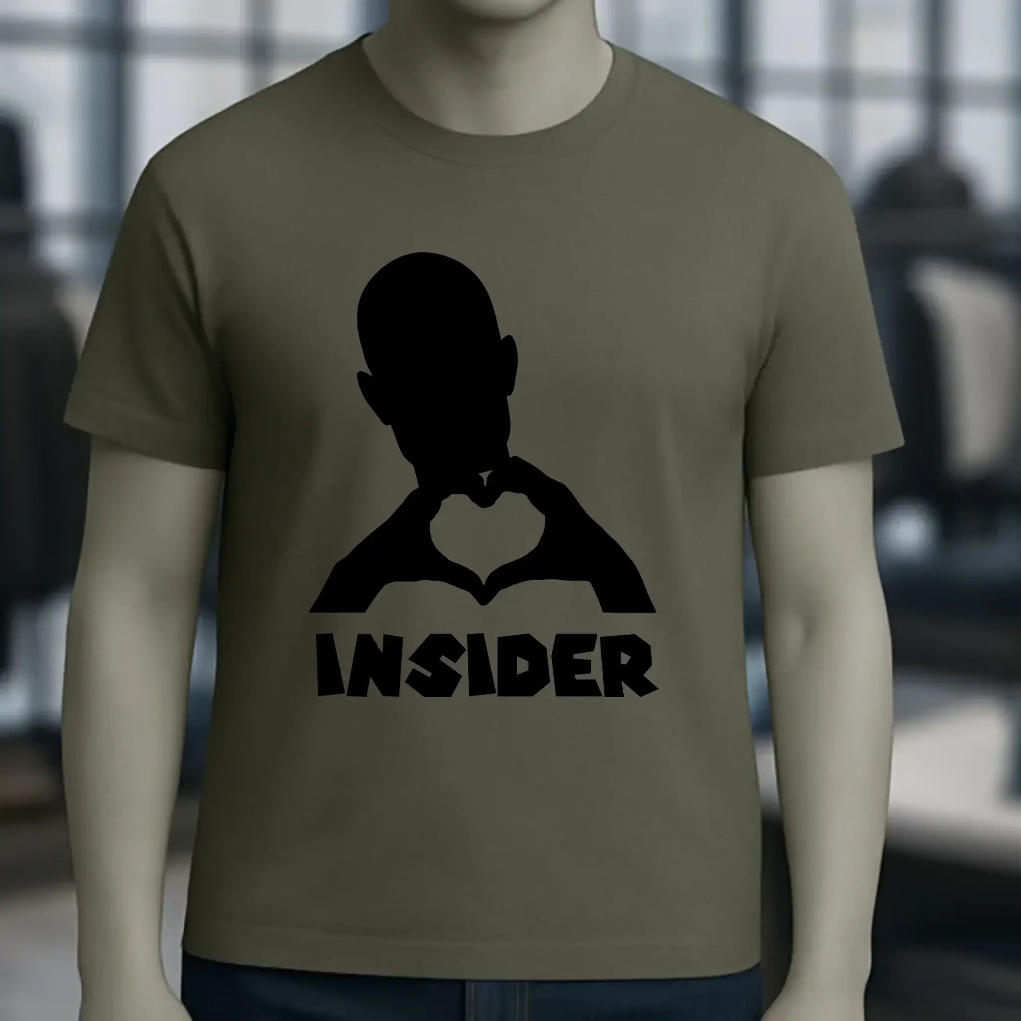 Keine Frage, ich liebe Dich auch! • Insider • personalisierter Text • Unisex Premium T-Shirt XS-5XL aus Bio-Baumwolle für Damen & Herren • Exklusivdesign • personalisiert