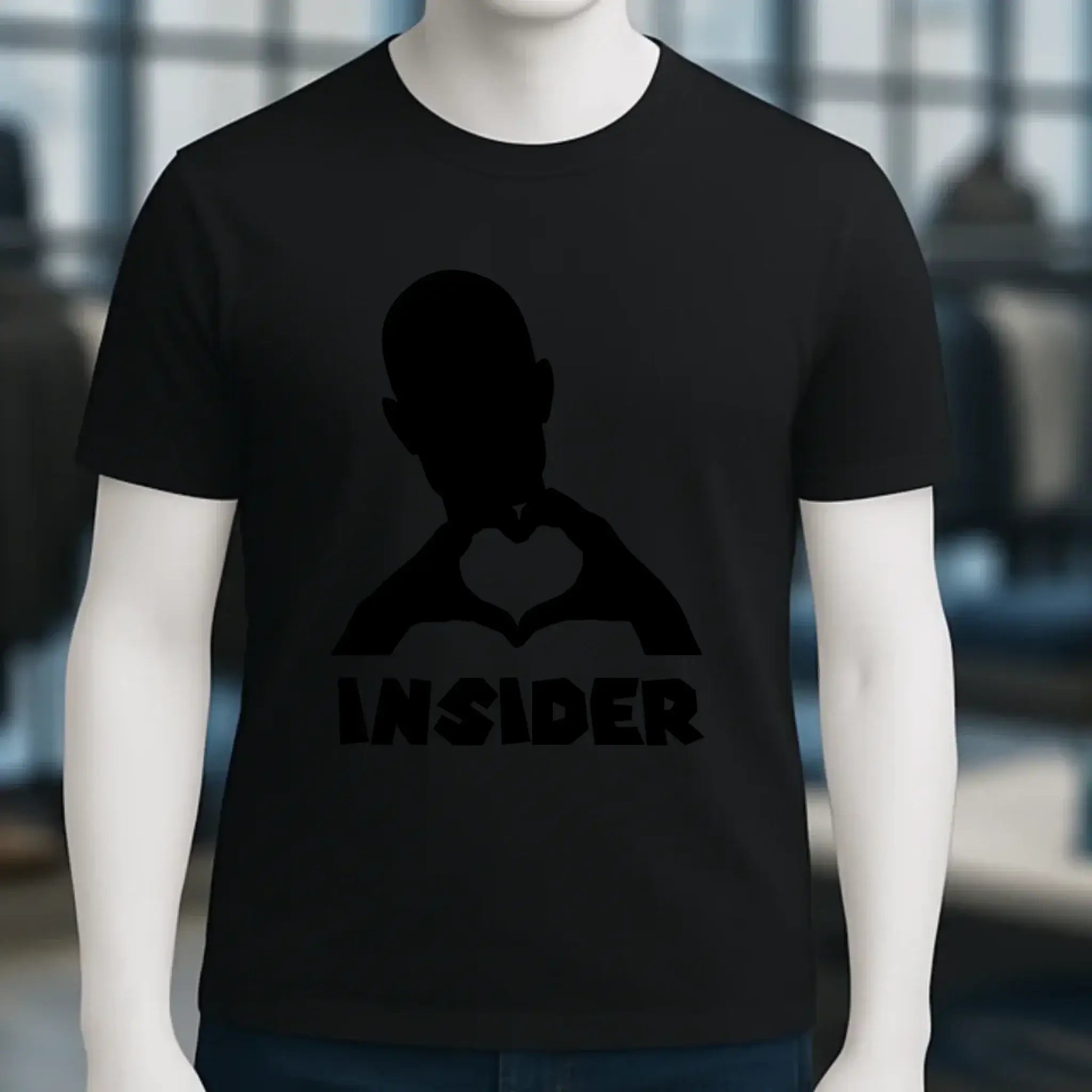 Keine Frage, ich liebe Dich auch! • Insider • personalisierter Text • Unisex Premium T-Shirt XS-5XL aus Bio-Baumwolle für Damen & Herren • Exklusivdesign • personalisiert