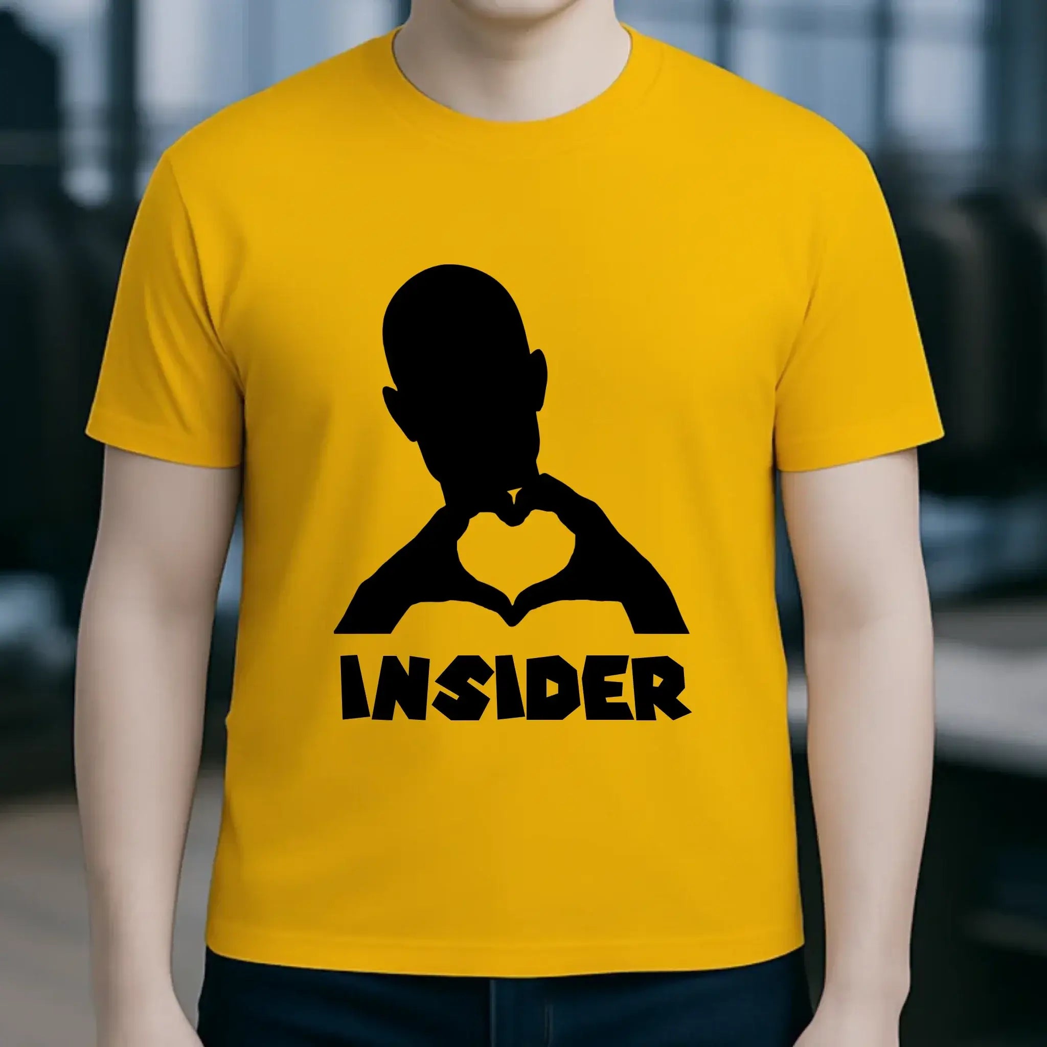 Keine Frage, ich liebe Dich auch! • Insider • personalisierter Text • Unisex Premium T-Shirt XS-5XL aus Bio-Baumwolle für Damen & Herren • Exklusivdesign • personalisiert