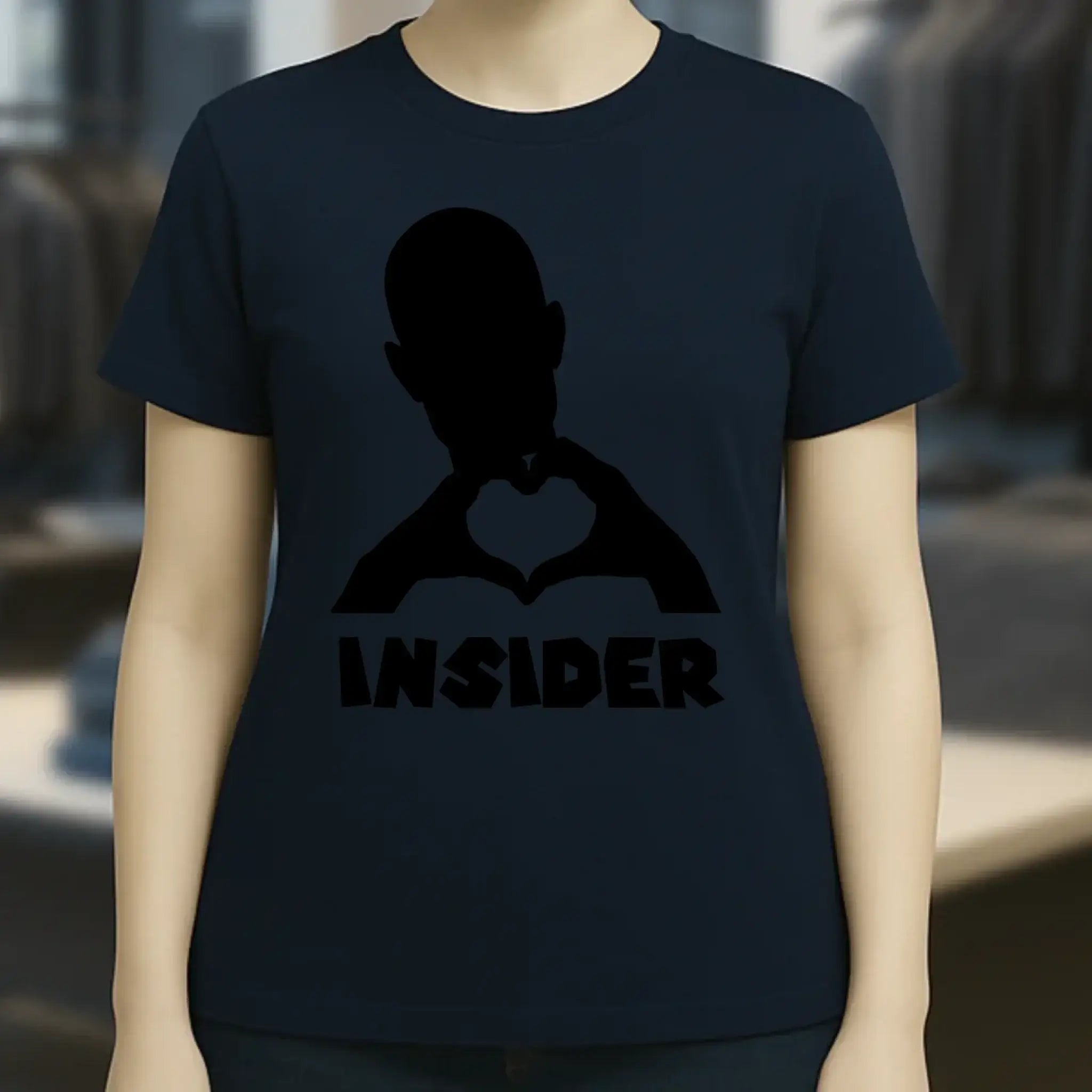 Keine Frage, ich liebe Dich auch! • Insider • personalisierter Text • Ladies Premium T-Shirt XS-2XL aus Bio-Baumwolle für Damen • Exklusivdesign • personalisiert • Motivauswahl • personalisierbar