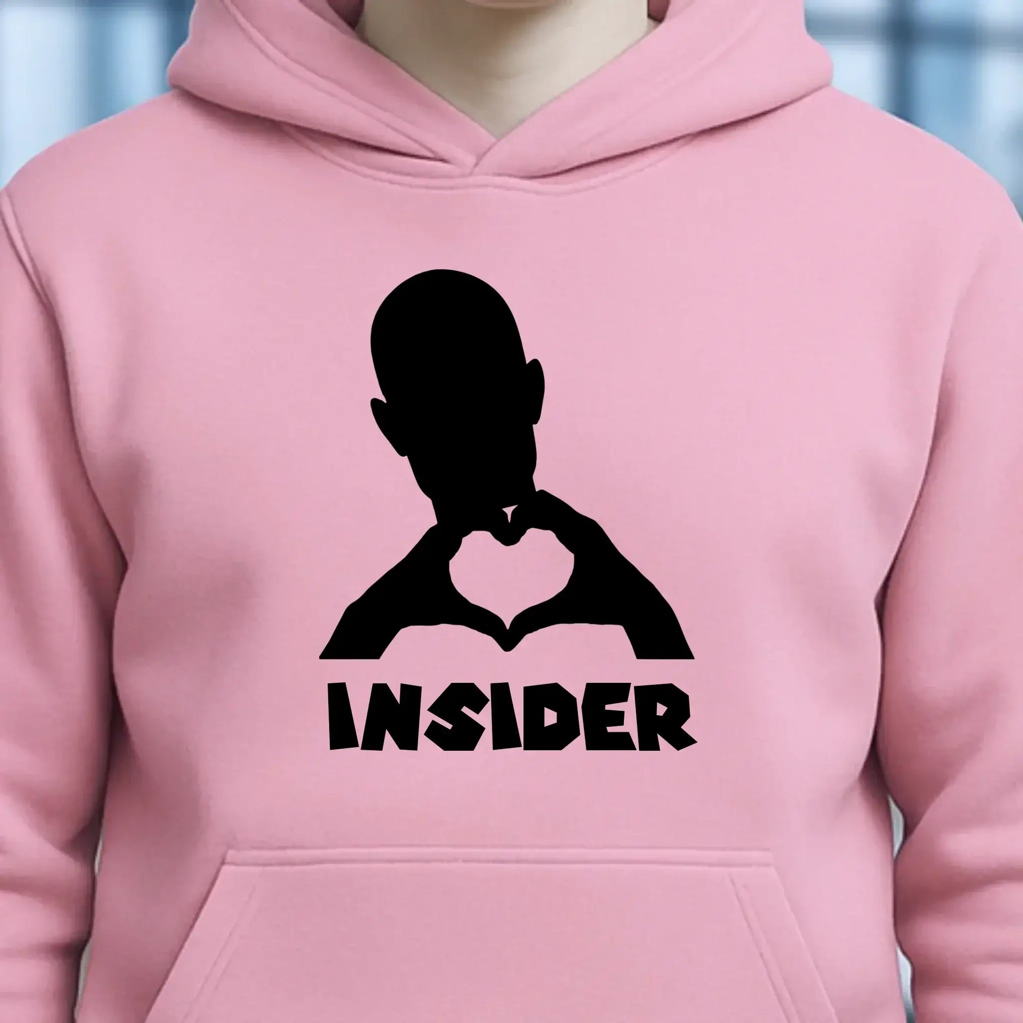 Keine Frage, ich liebe Dich auch! • Insider • personalisierter Text • Unisex Premium Hoodie XS-5XL aus Bio-Baumwolle für Damen & Herren • Exklusivdesign • personalisiert