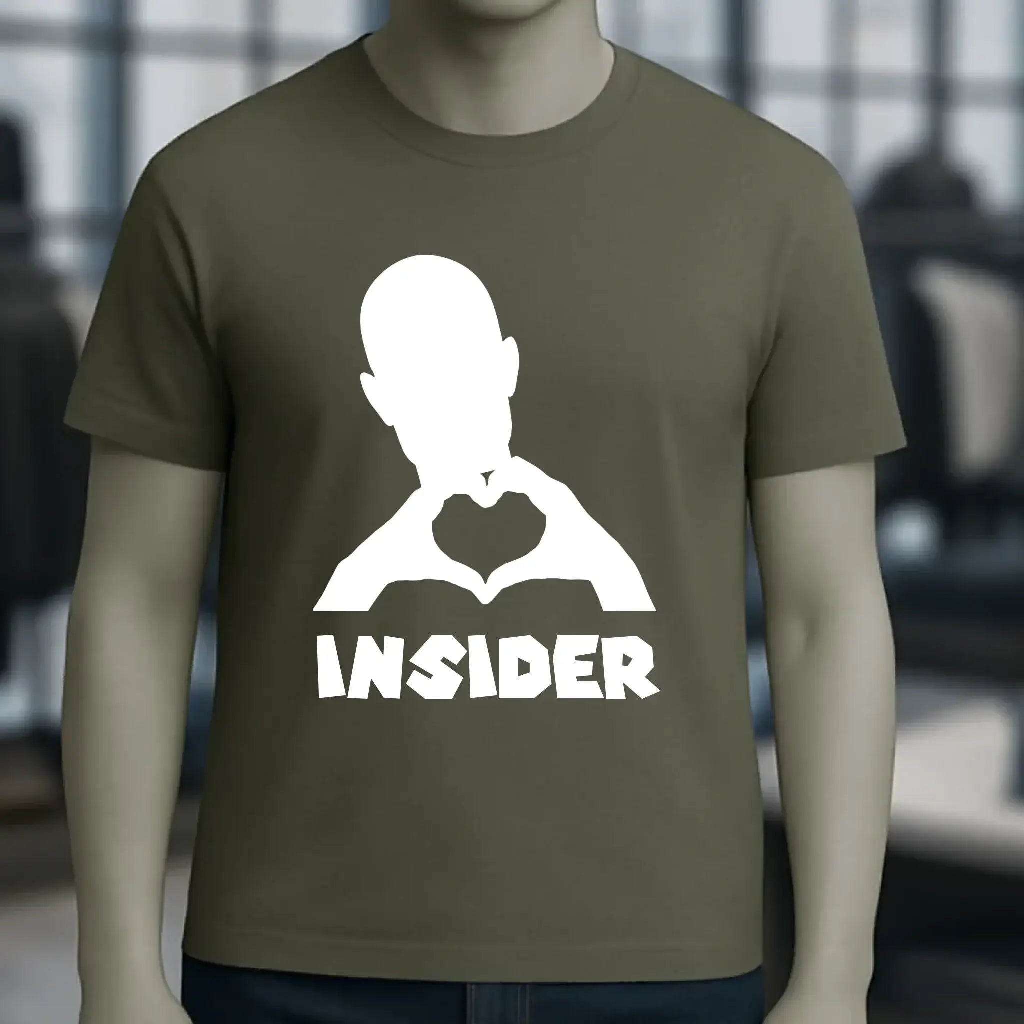 Keine Frage, ich liebe Dich auch! • Insider White • personalisierter Text • Unisex Premium T-Shirt XS-5XL aus Bio-Baumwolle für Damen & Herren • Exklusivdesign • personalisiert