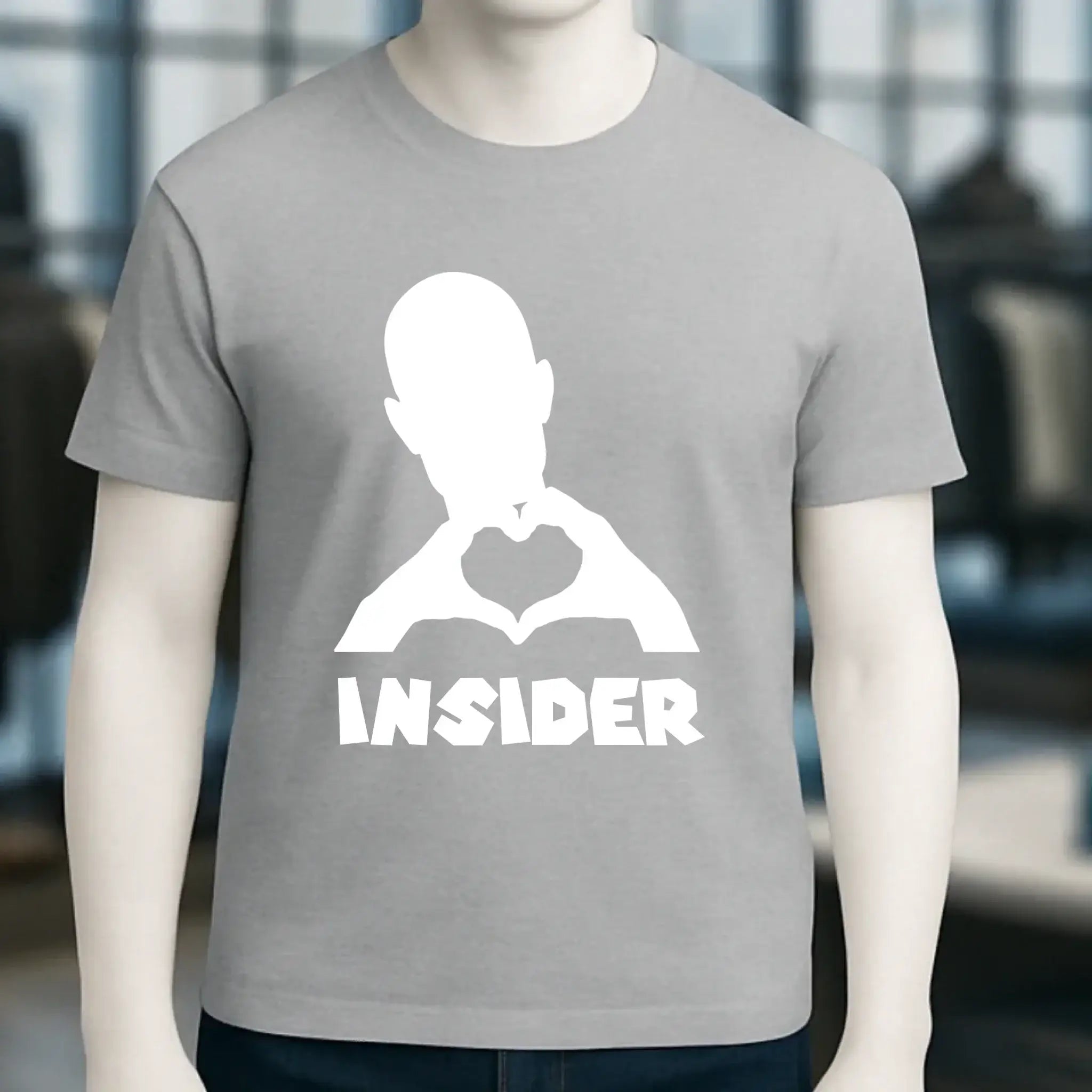Keine Frage, ich liebe Dich auch! • Insider White • personalisierter Text • Unisex Premium T-Shirt XS-5XL aus Bio-Baumwolle für Damen & Herren • Exklusivdesign • personalisiert
