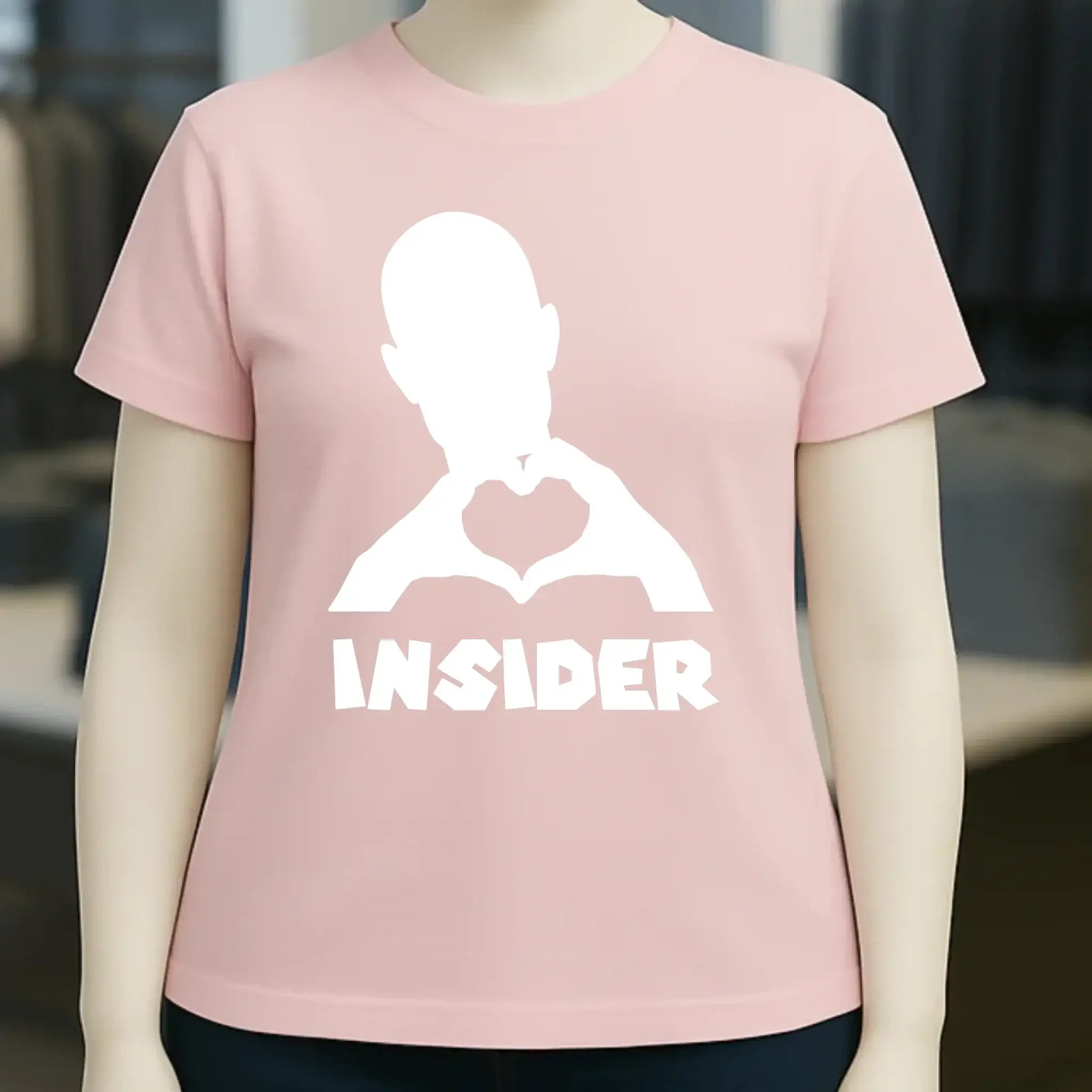 Keine Frage, ich liebe Dich auch! • Insider White • personalisierter Text • Ladies Premium T-Shirt XS-2XL aus Bio-Baumwolle für Damen • Exklusivdesign • personalisiert • Motivauswahl • personalisierbar copy