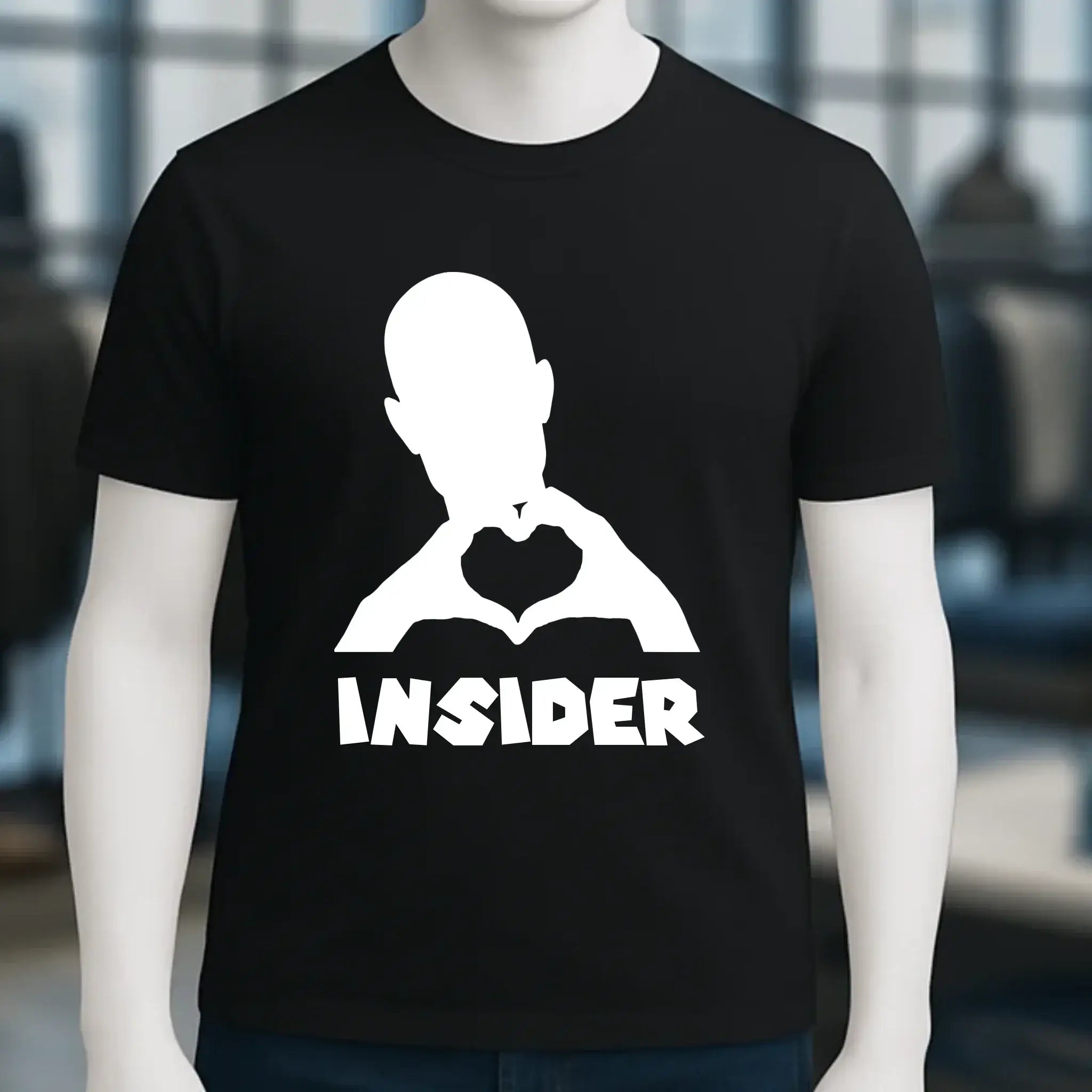 Keine Frage, ich liebe Dich auch! • Insider White • personalisierter Text • Unisex Premium T-Shirt XS-5XL aus Bio-Baumwolle für Damen & Herren • Exklusivdesign • personalisiert
