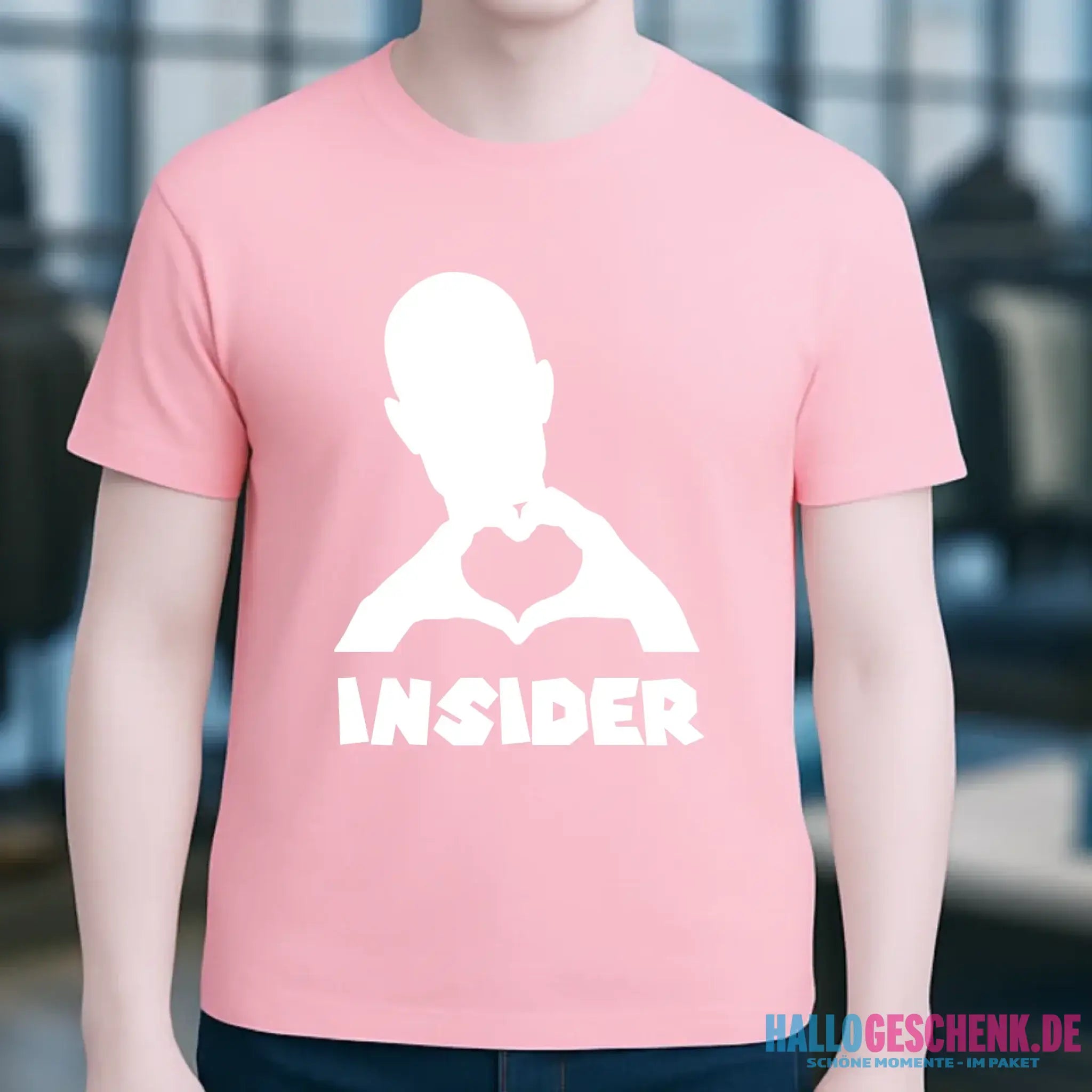 Keine Frage, ich liebe Dich auch! • Insider White • personalisierter Text • Unisex Premium T-Shirt XS-5XL aus Bio-Baumwolle für Damen & Herren • Exklusivdesign • personalisiert