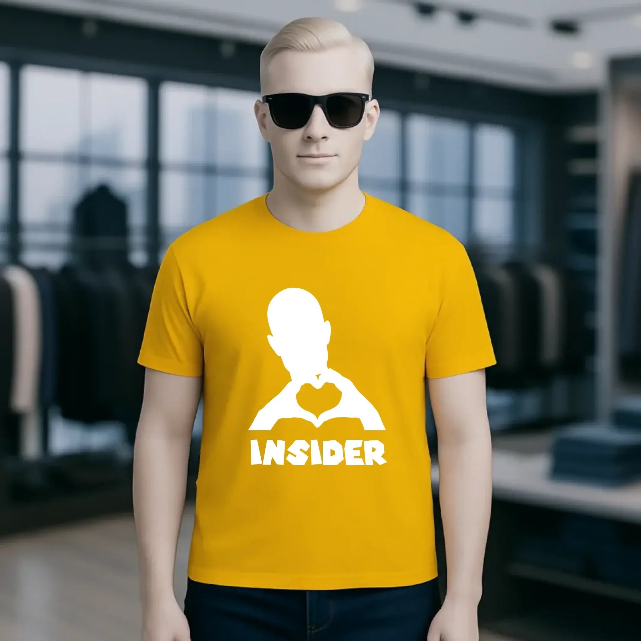 Keine Frage, ich liebe Dich auch! • Insider White • personalisierter Text • Unisex Premium T-Shirt XS-5XL aus Bio-Baumwolle für Damen & Herren • Exklusivdesign • personalisiert