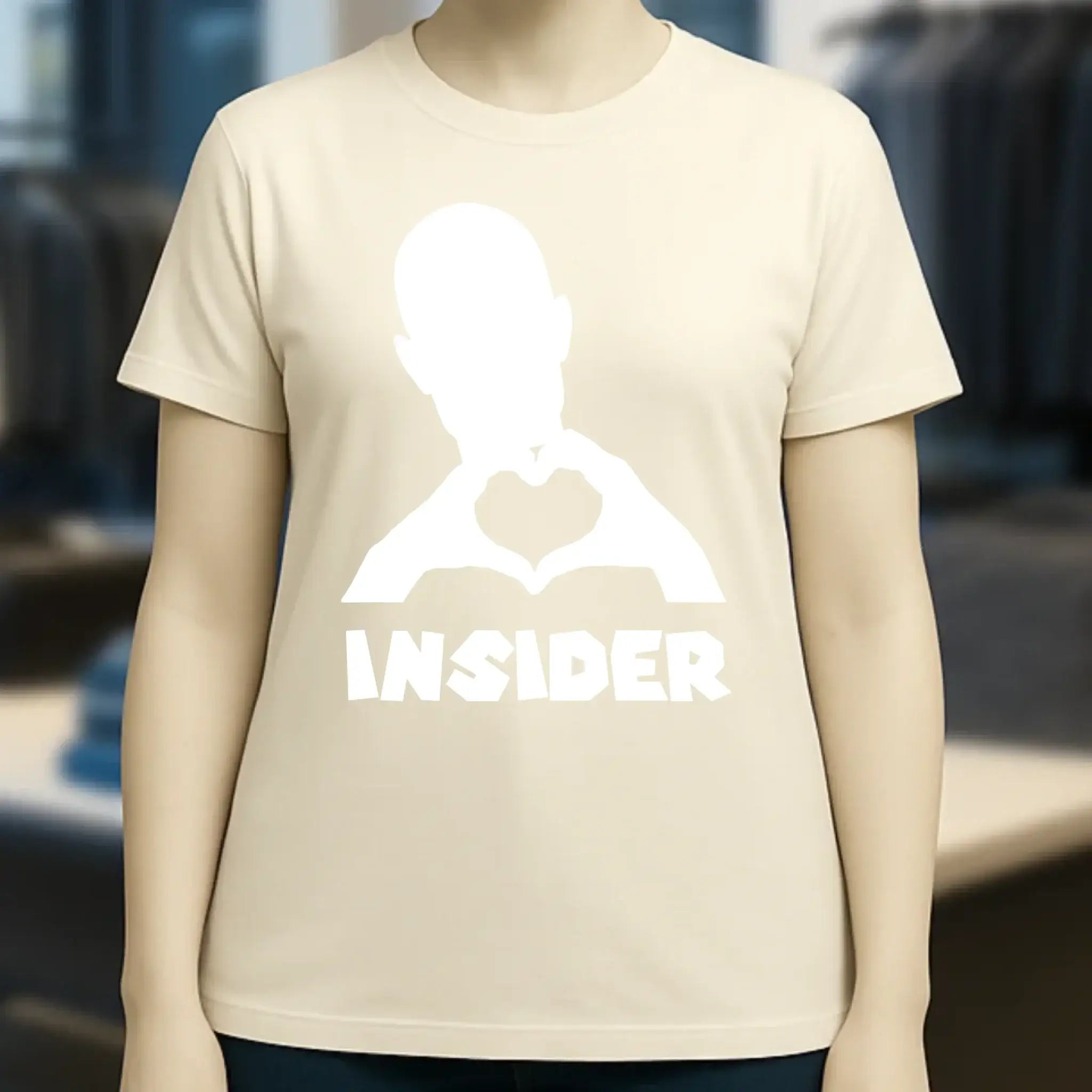 Keine Frage, ich liebe Dich auch! • Insider White • personalisierter Text • Ladies Premium T-Shirt XS-2XL aus Bio-Baumwolle für Damen • Exklusivdesign • personalisiert • Motivauswahl • personalisierbar copy