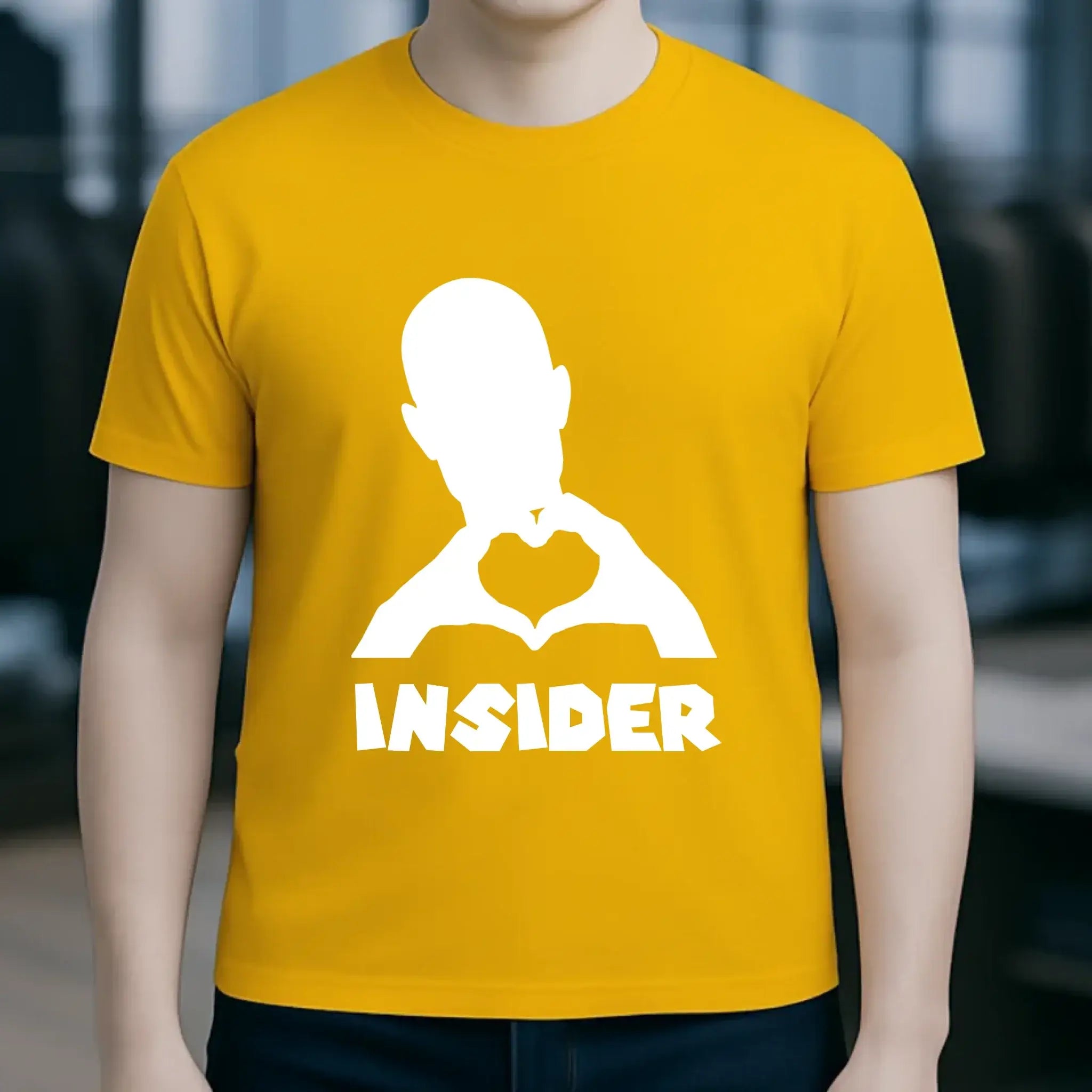 Keine Frage, ich liebe Dich auch! • Insider White • personalisierter Text • Unisex Premium T-Shirt XS-5XL aus Bio-Baumwolle für Damen & Herren • Exklusivdesign • personalisiert