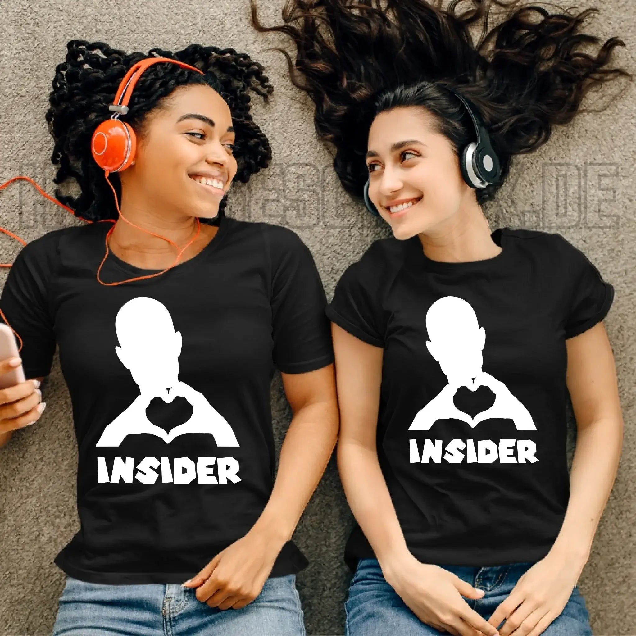 Keine Frage, ich liebe Dich auch! • Insider White • personalisierter Text • Ladies Premium T-Shirt XS-2XL aus Bio-Baumwolle für Damen • Exklusivdesign • personalisiert • Motivauswahl • personalisierbar copy