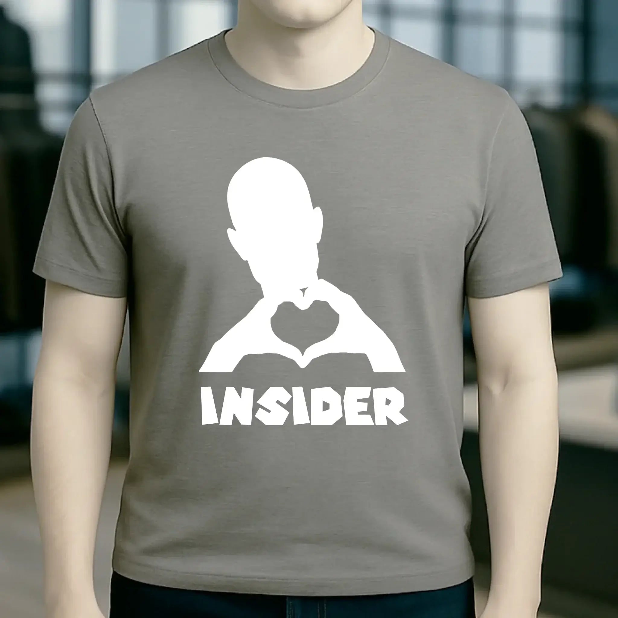 Keine Frage, ich liebe Dich auch! • Insider White • personalisierter Text • Unisex Premium T-Shirt XS-5XL aus Bio-Baumwolle für Damen & Herren • Exklusivdesign • personalisiert