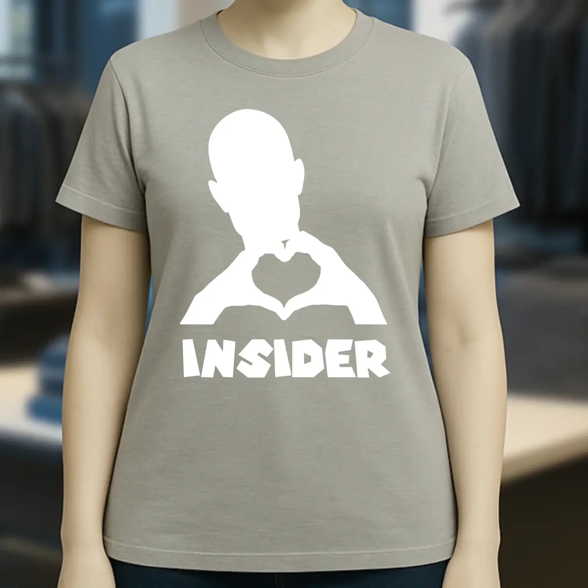 Keine Frage, ich liebe Dich auch! • Insider White • personalisierter Text • Ladies Premium T-Shirt XS-2XL aus Bio-Baumwolle für Damen • Exklusivdesign • personalisiert • Motivauswahl • personalisierbar copy