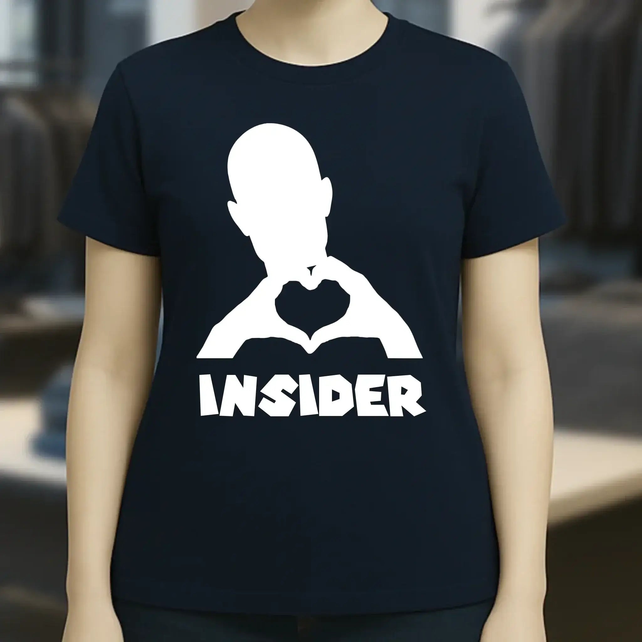 Keine Frage, ich liebe Dich auch! • Insider White • personalisierter Text • Ladies Premium T-Shirt XS-2XL aus Bio-Baumwolle für Damen • Exklusivdesign • personalisiert • Motivauswahl • personalisierbar copy