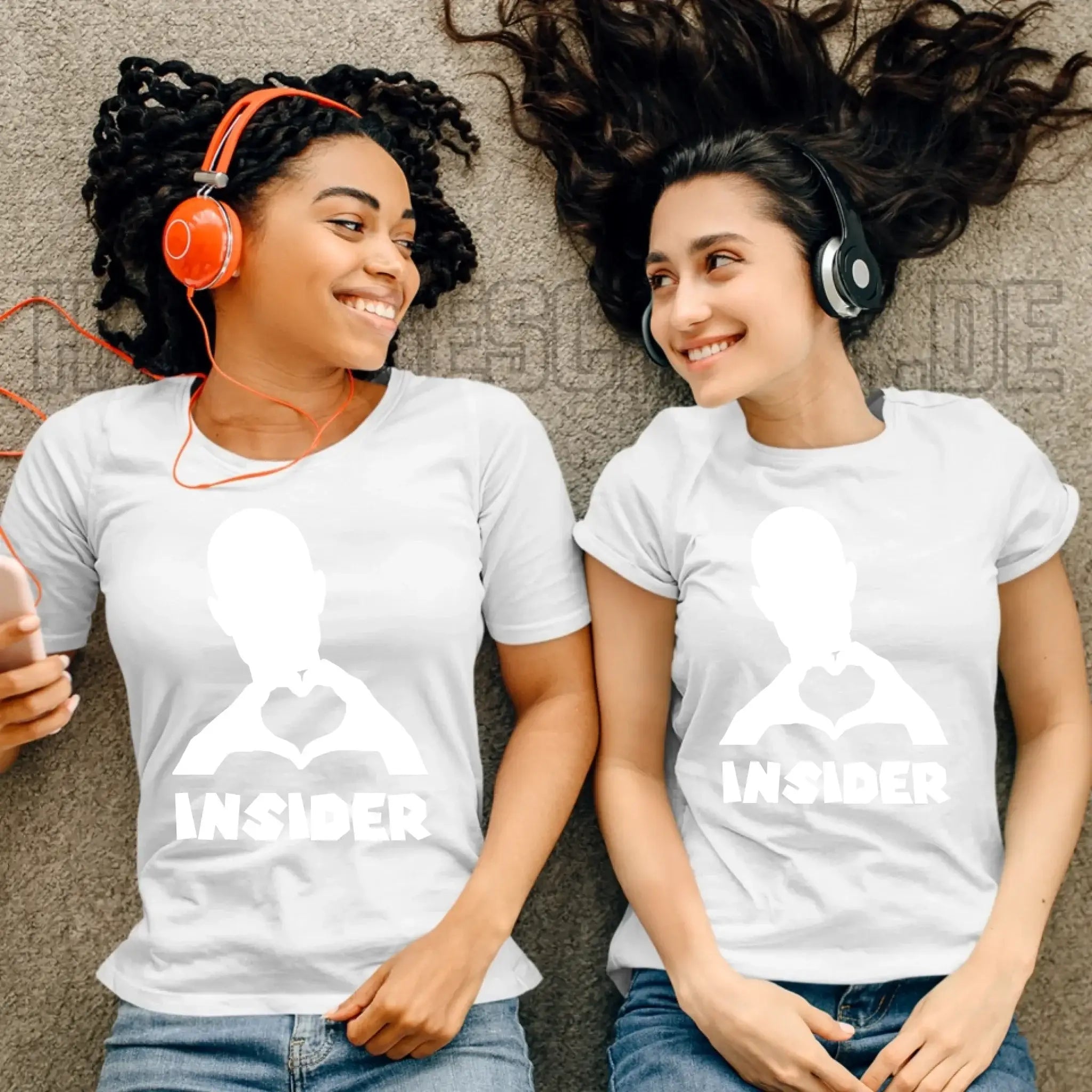 Keine Frage, ich liebe Dich auch! • Insider White • personalisierter Text • Ladies Premium T-Shirt XS-2XL aus Bio-Baumwolle für Damen • Exklusivdesign • personalisiert • Motivauswahl • personalisierbar copy