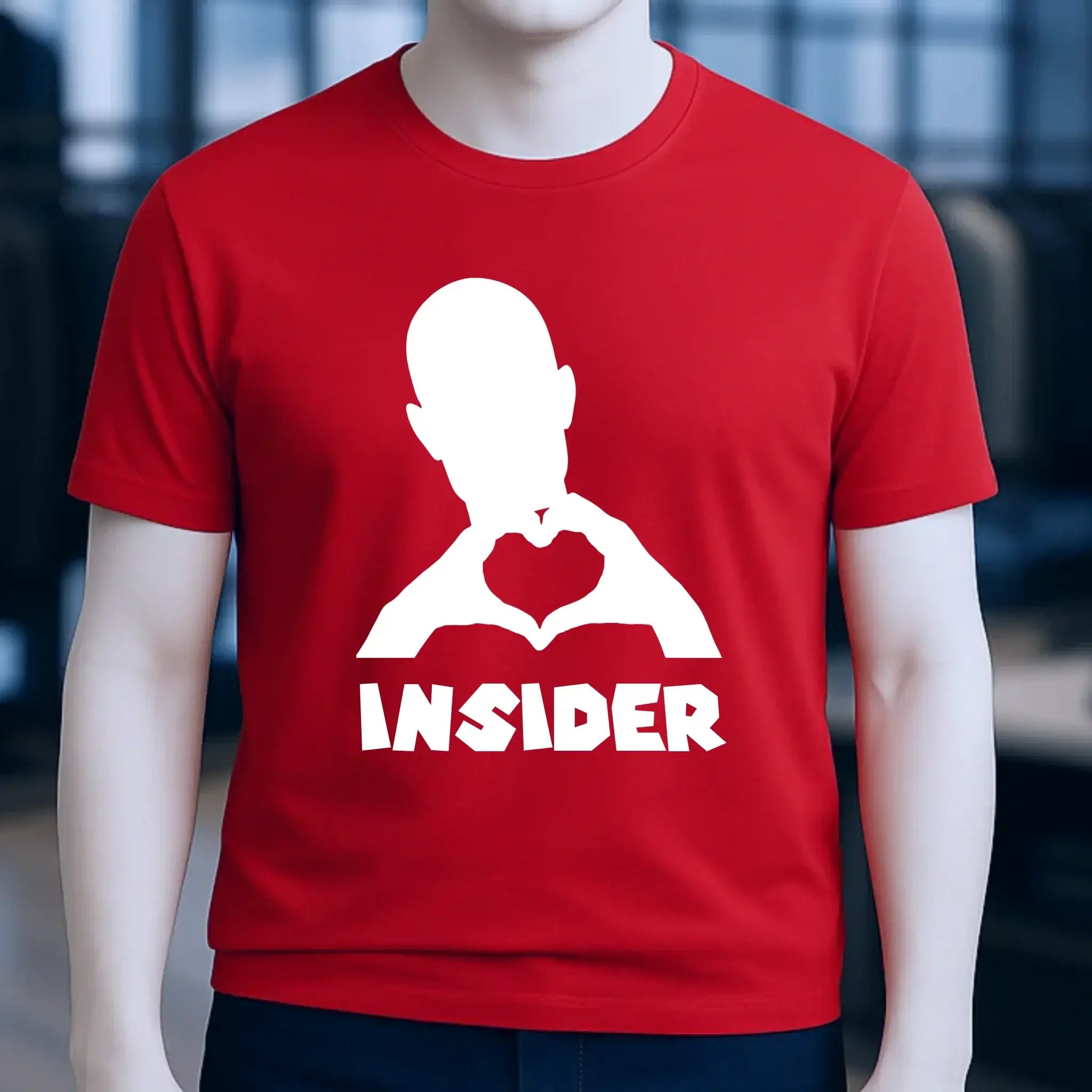Keine Frage, ich liebe Dich auch! • Insider White • personalisierter Text • Unisex Premium T-Shirt XS-5XL aus Bio-Baumwolle für Damen & Herren • Exklusivdesign • personalisiert