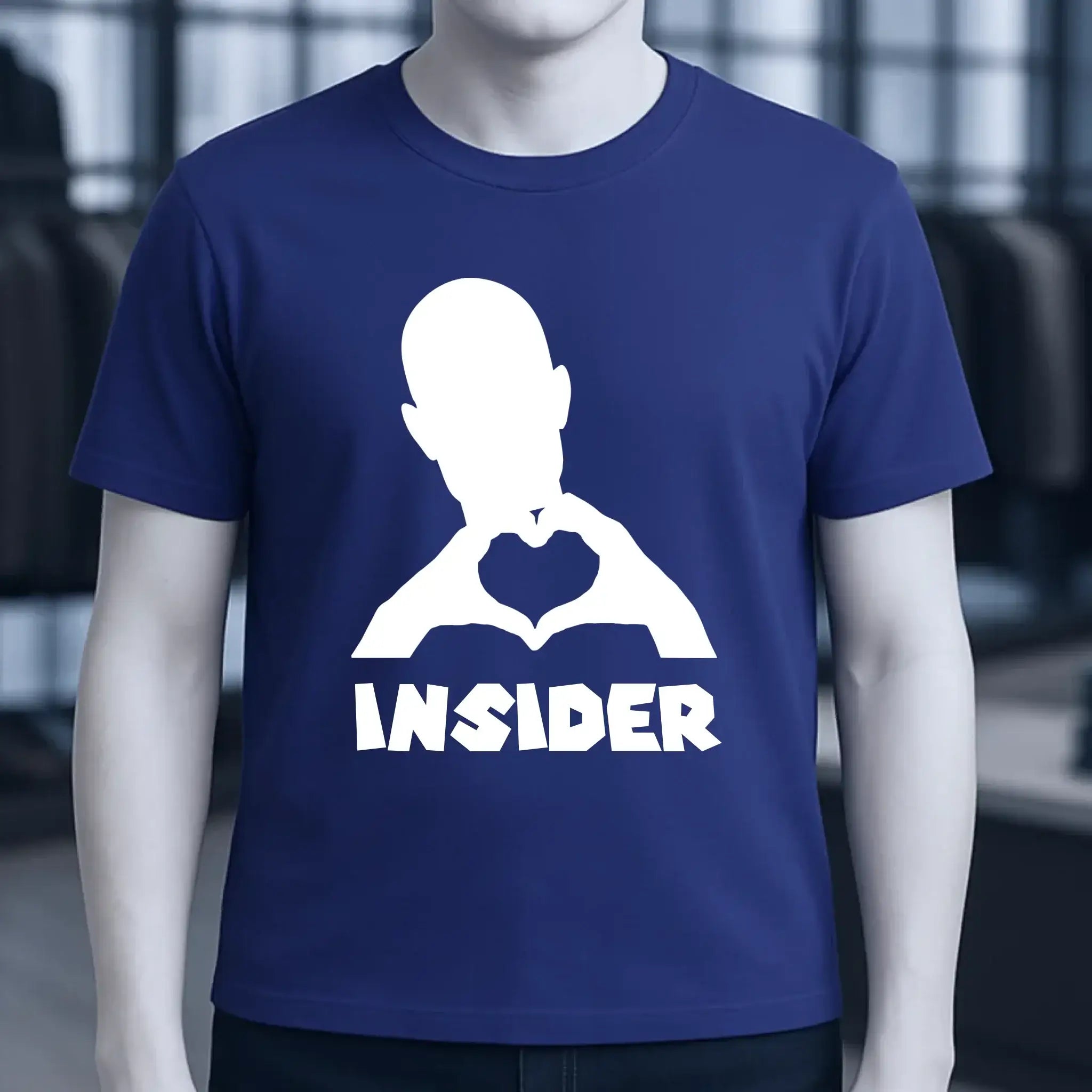 Keine Frage, ich liebe Dich auch! • Insider White • personalisierter Text • Unisex Premium T-Shirt XS-5XL aus Bio-Baumwolle für Damen & Herren • Exklusivdesign • personalisiert