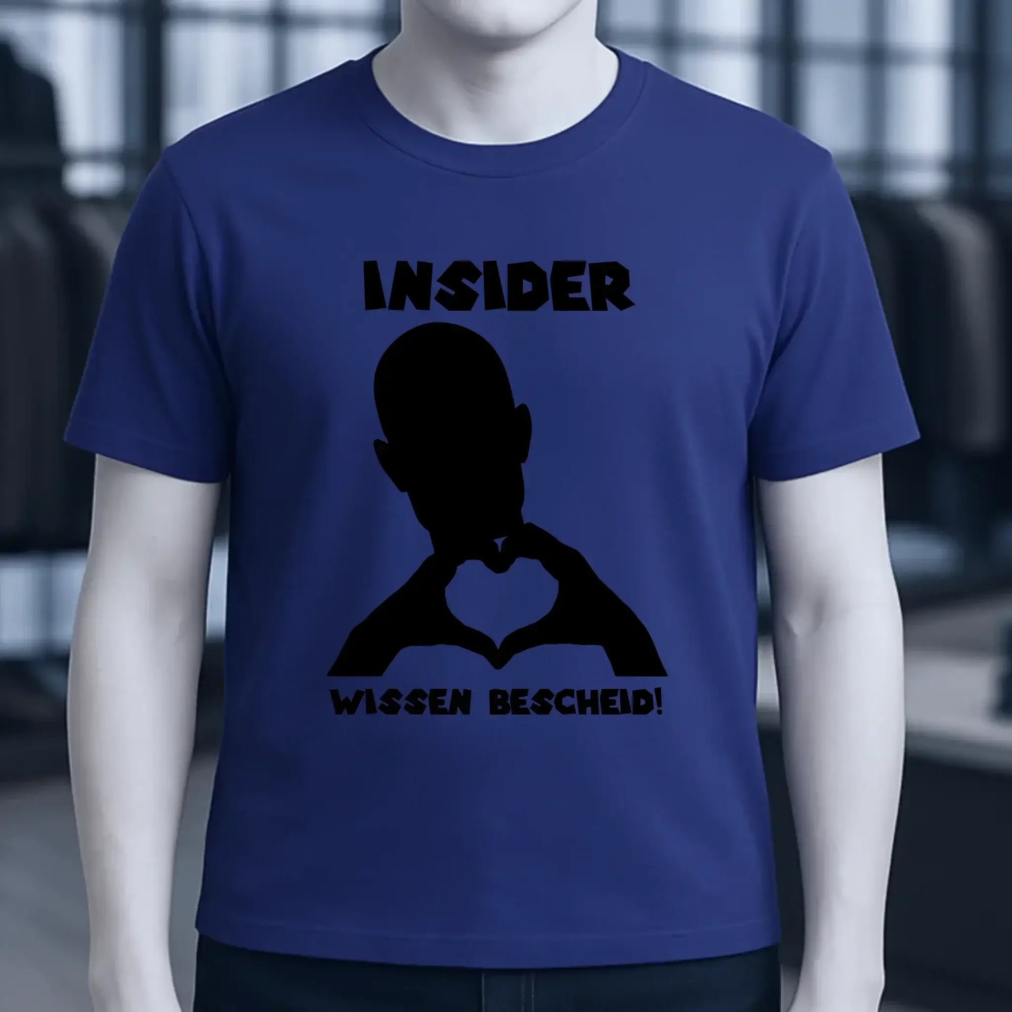 Keine Frage, ich liebe Dich auch! • personalisierbarer / personalisierter Text • Unisex Premium T-Shirt XS-5XL aus Bio-Baumwolle für Damen & Herren • Exklusivdesign • personalisiert