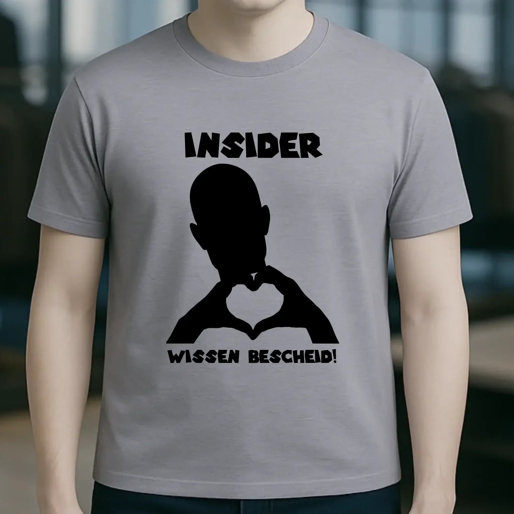 Keine Frage, ich liebe Dich auch! • personalisierbarer / personalisierter Text • Unisex Premium T-Shirt XS-5XL aus Bio-Baumwolle für Damen & Herren • Exklusivdesign • personalisiert