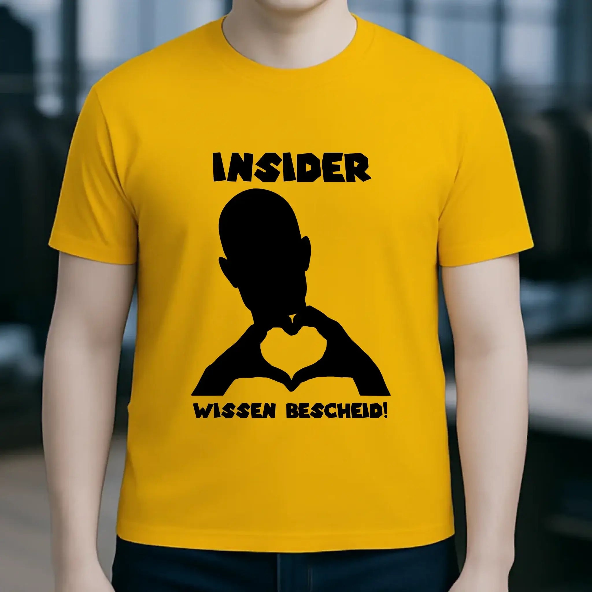 Keine Frage, ich liebe Dich auch! • personalisierbarer / personalisierter Text • Unisex Premium T-Shirt XS-5XL aus Bio-Baumwolle für Damen & Herren • Exklusivdesign • personalisiert