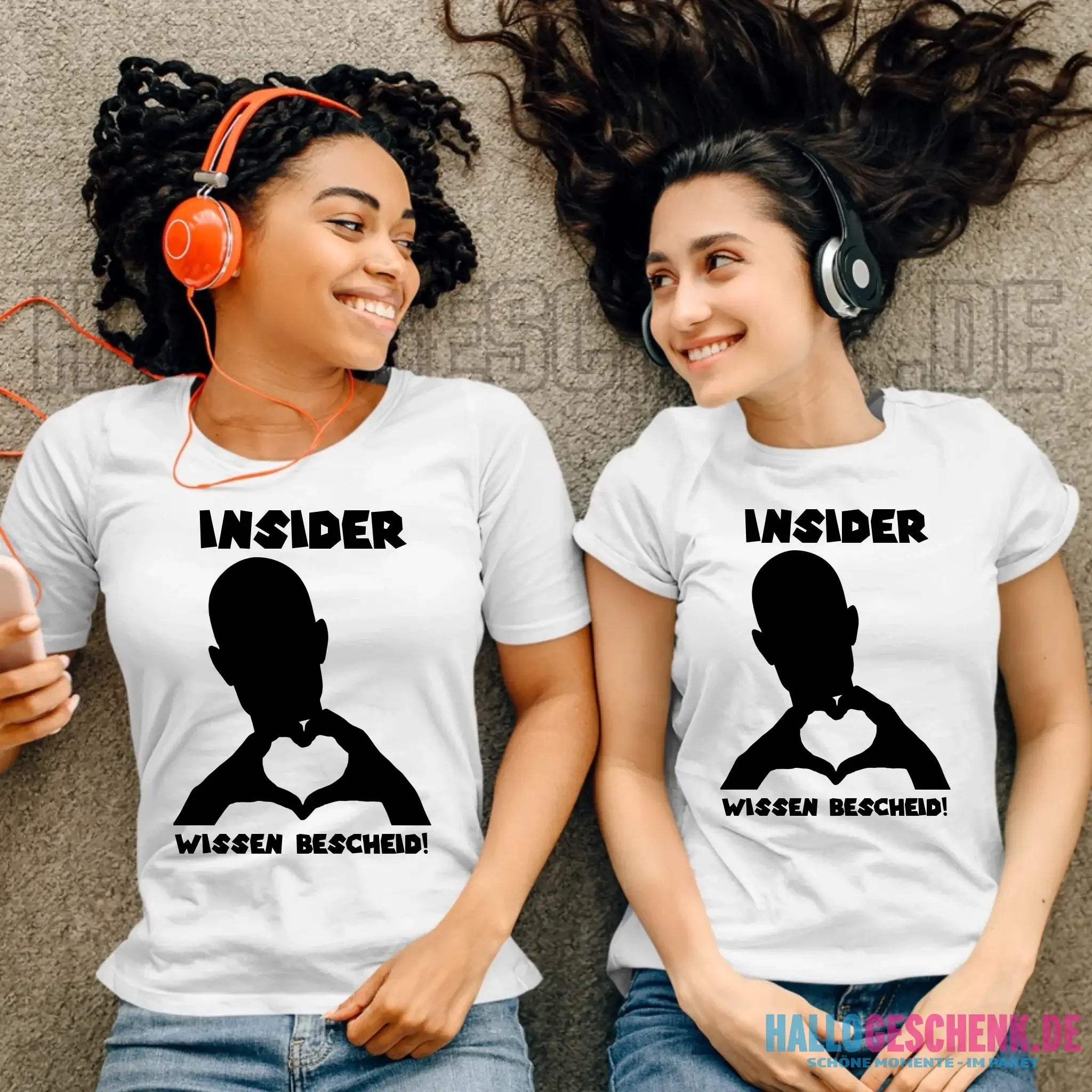 Keine Frage, ich liebe Dich auch! • personalisierbarer / personalisierter Text • Ladies Premium T-Shirt XS-2XL aus Bio-Baumwolle für Damen • Exklusivdesign • personalisiert • Motivauswahl • personalisierbar