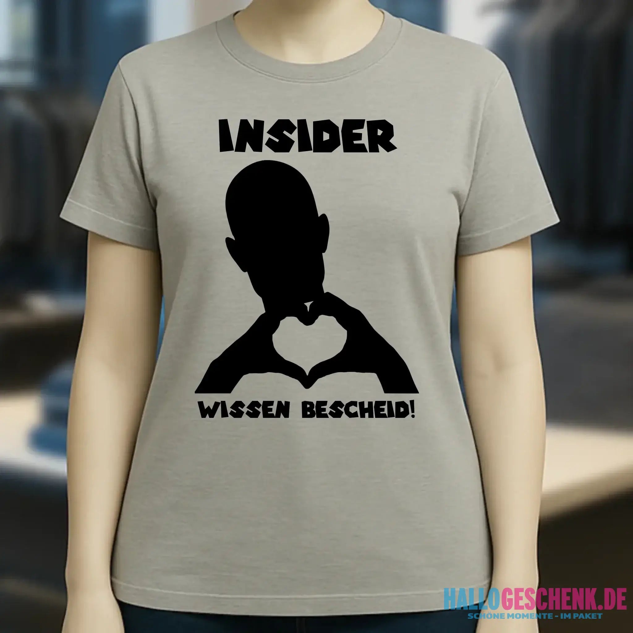 Keine Frage, ich liebe Dich auch! • personalisierbarer / personalisierter Text • Ladies Premium T-Shirt XS-2XL aus Bio-Baumwolle für Damen • Exklusivdesign • personalisiert • Motivauswahl • personalisierbar